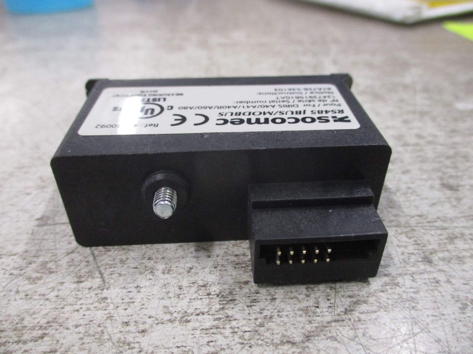 Socomec RS485 JBUS / MODBUS Module 48250092 For DIRIS A40/A41/A40R/A60/A80 Used