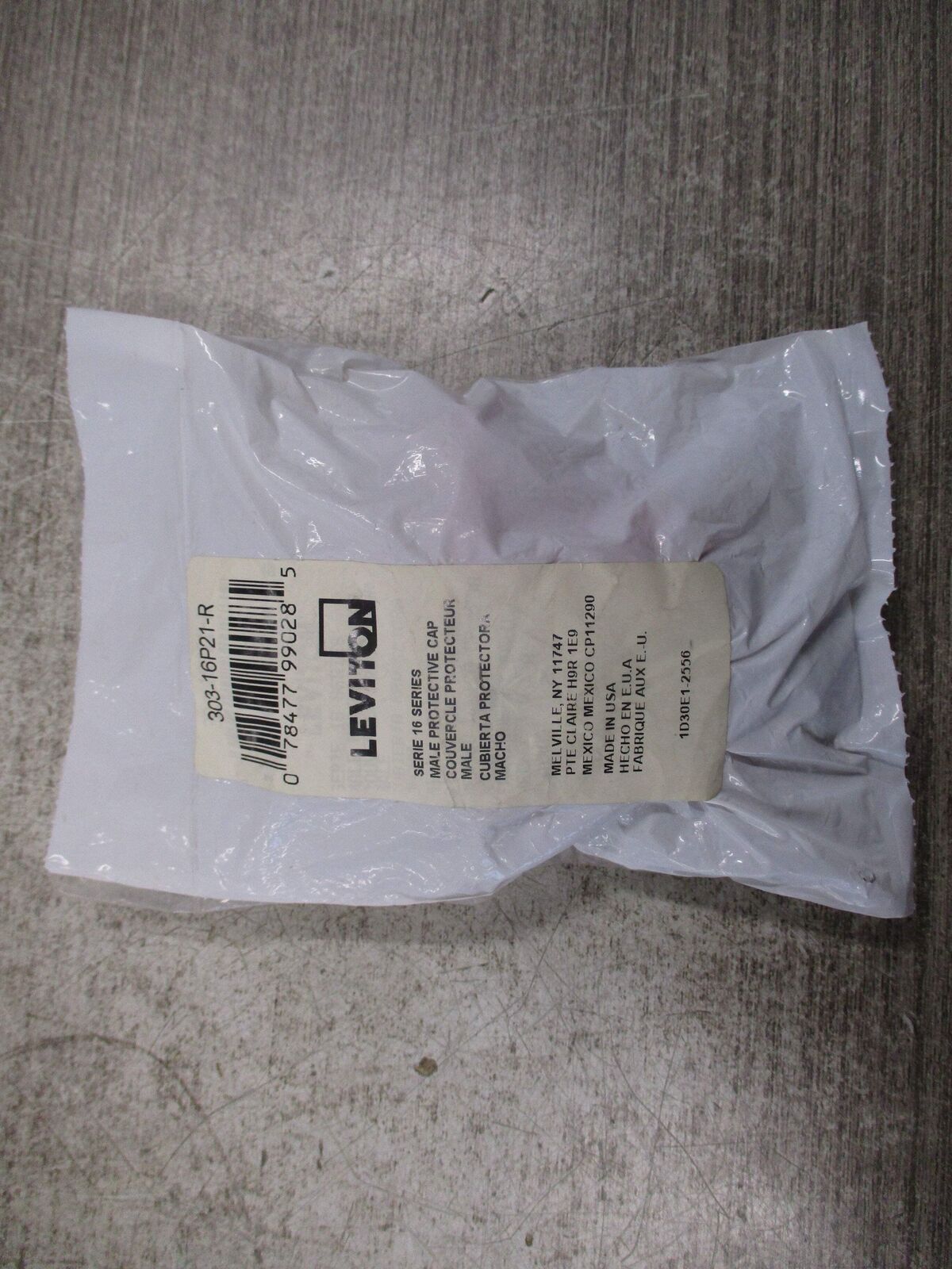 Leviton Male Protective Cap 303-16P21-R New Surplus