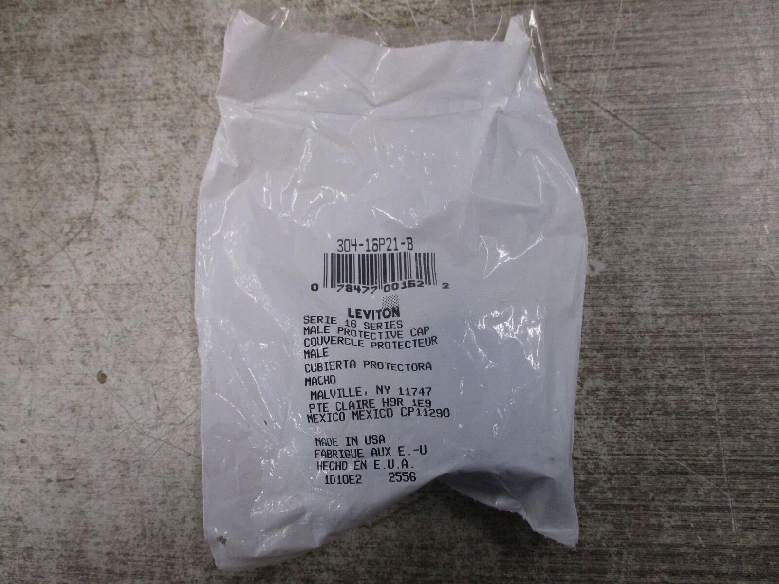 Leviton Male Protective Cap 304-16P21-B New Surplus