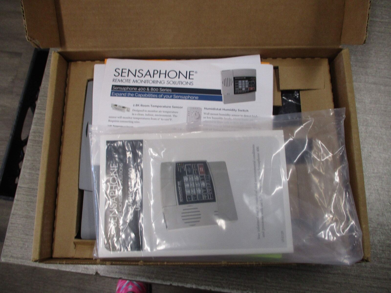 Sensaphone Remote Monitoring System AD-400 Rev. 0 New Surplus