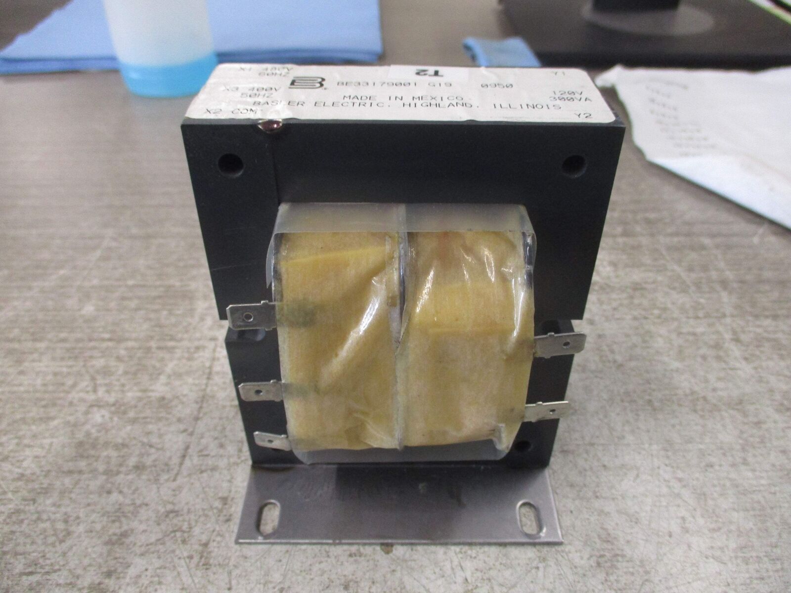 Basler Transformer BE33179001 300VA Pri: 400/480V Sec: 120V Used