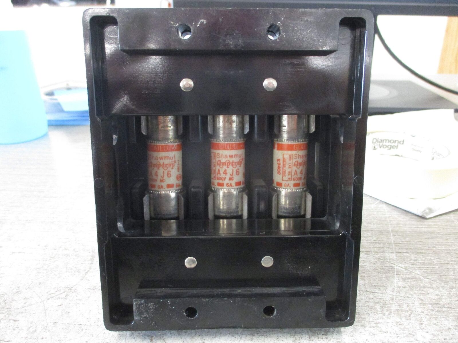 USD Fuse Pullout Switch 15149 30A 600V 3P W/(3) 6A Fuses Used