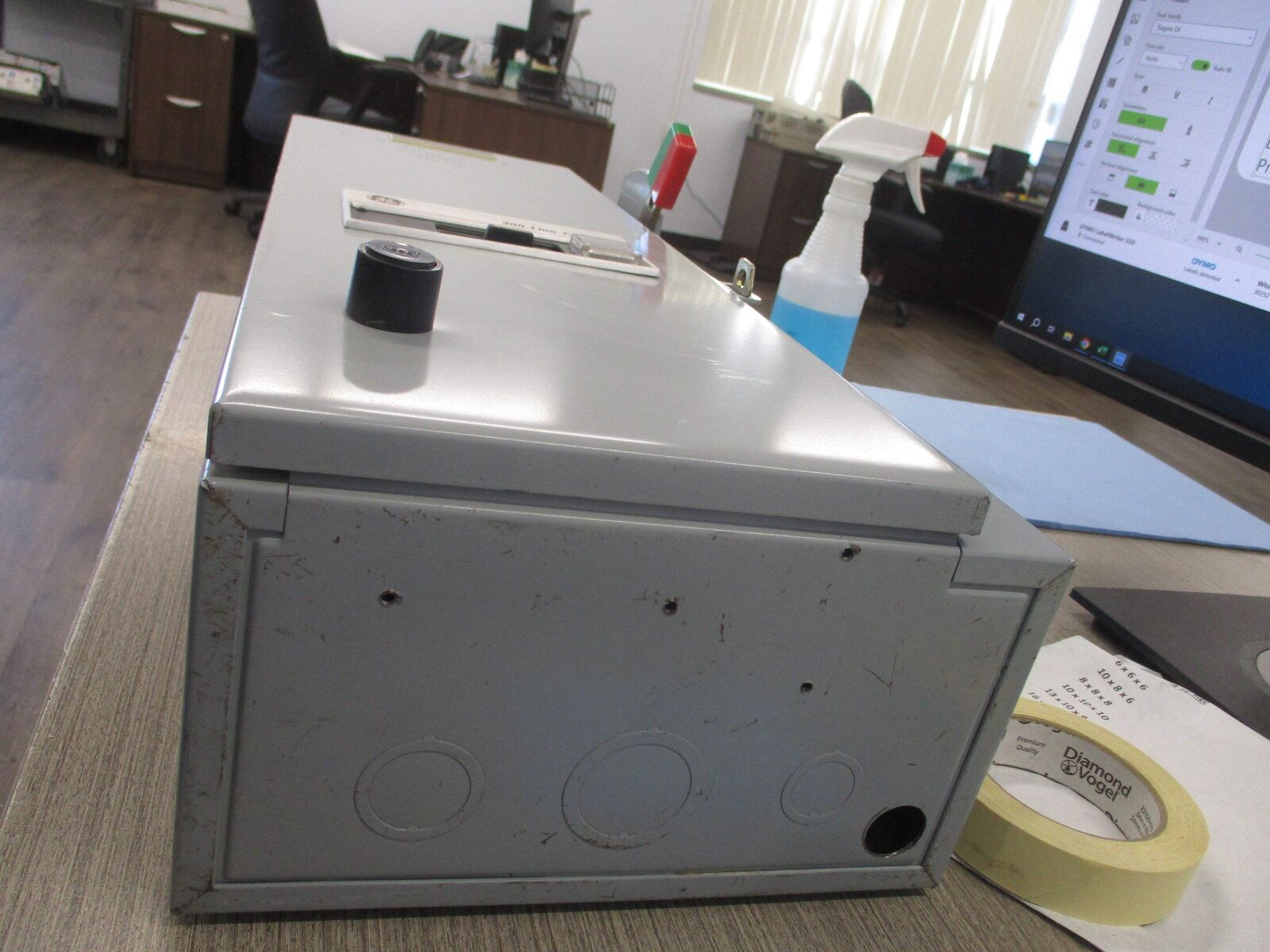 GE Fusible Size 1 Combination CR308C1042RAETDB 115-120V Coil 27A Used