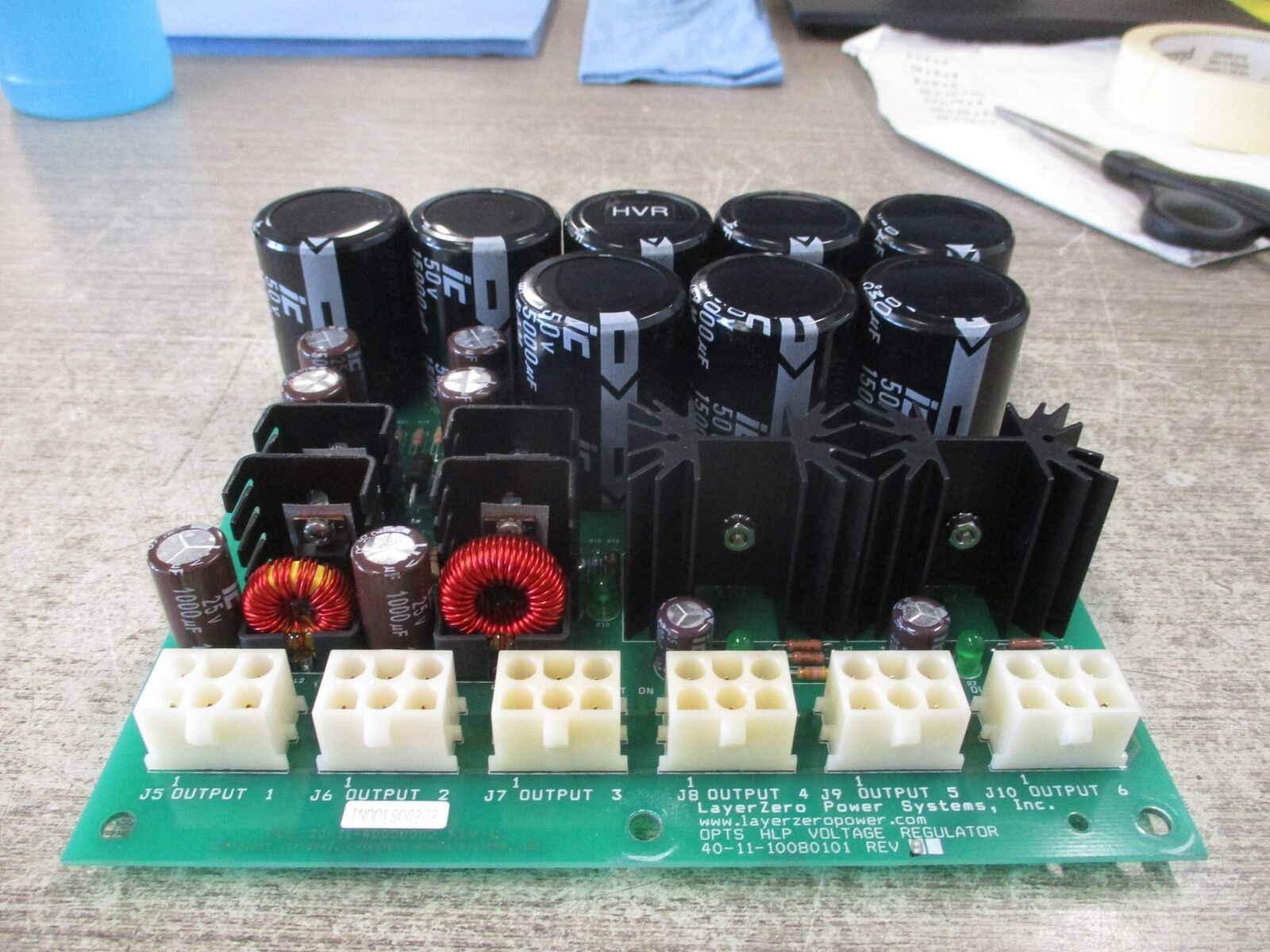 LayerZero OPTS HLP Voltage Regulator 40-11-10080101 Rev. B Used