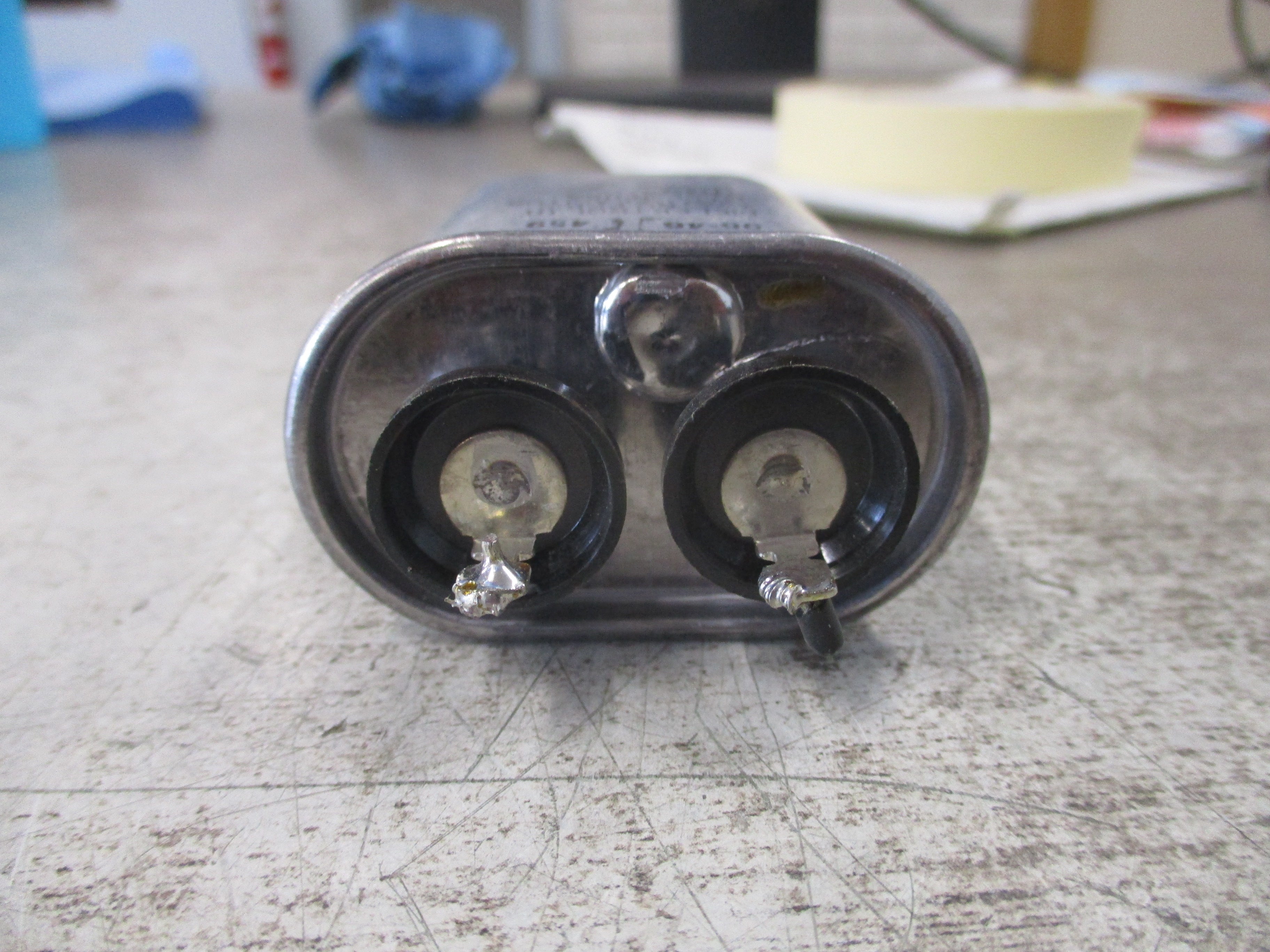 GE Capacitor 28F5602 0.250uf 2000VDC Used