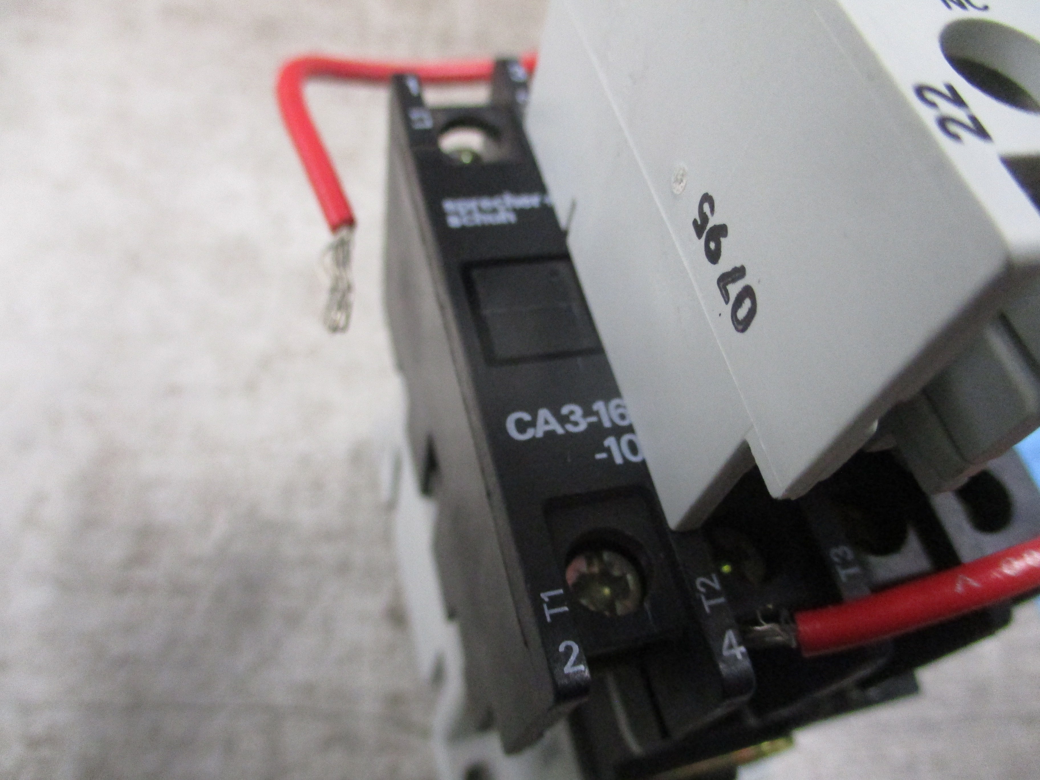 Sprecher + Schuh Contactor CA3-16-10 120V Coil (1) Aux Contact Block