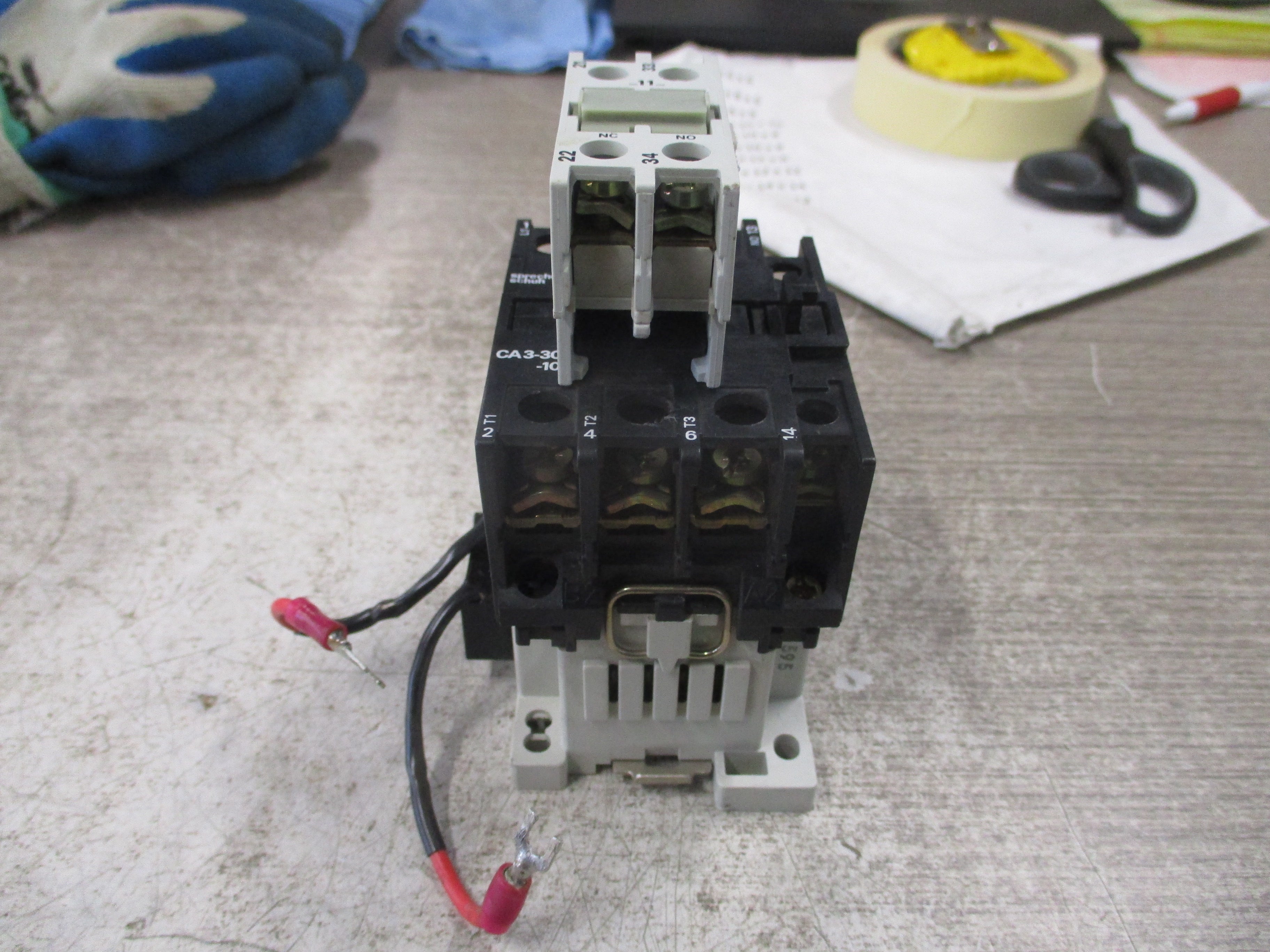 Sprecher + Schuh Contactor CA3-30-10 120V Coil (1) Aux Contact Block