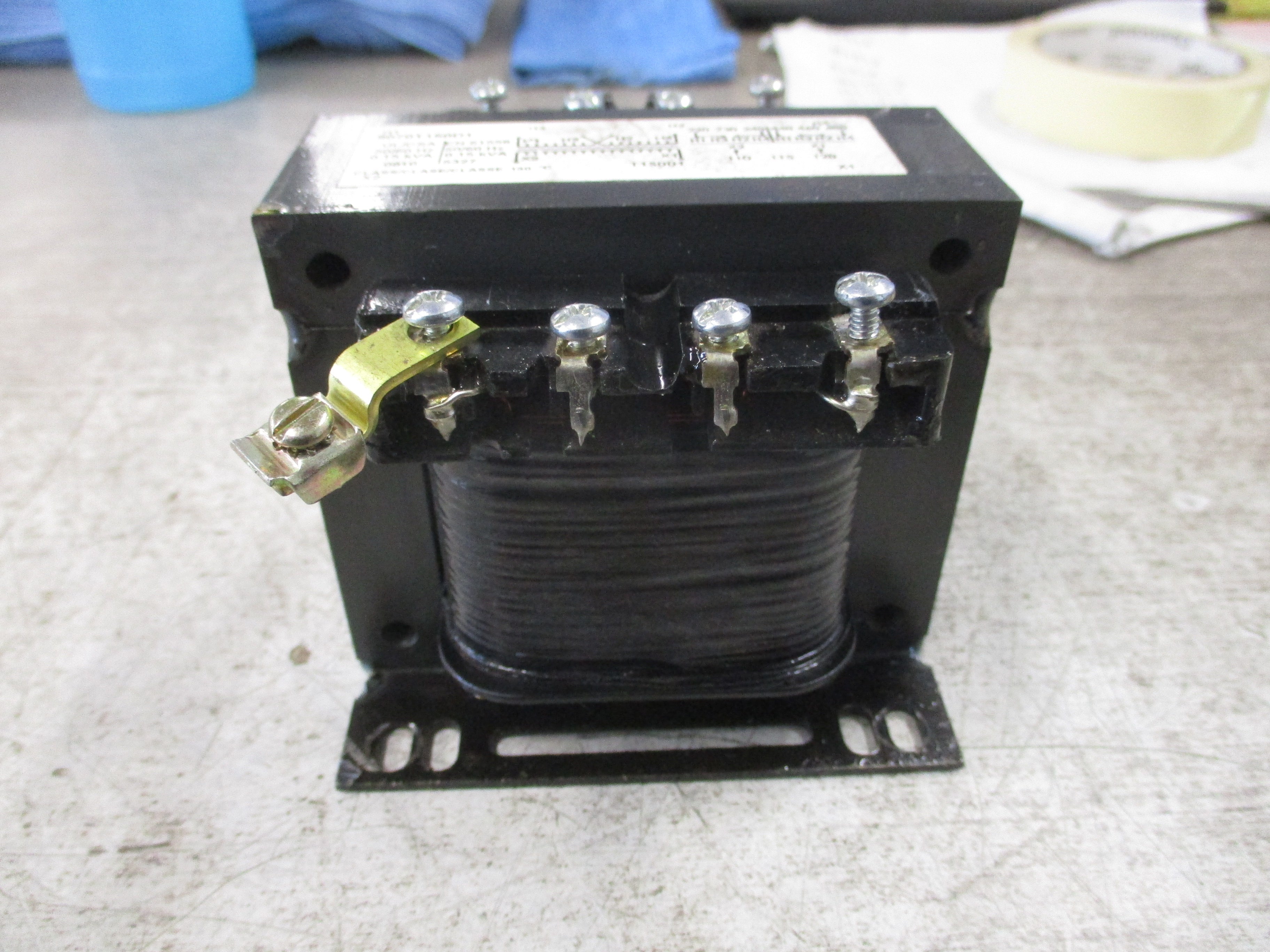 Square D Transformer 9070T150D1 0.15KVA Pri: 240/480V Sec: 120V 50/60Hz Used