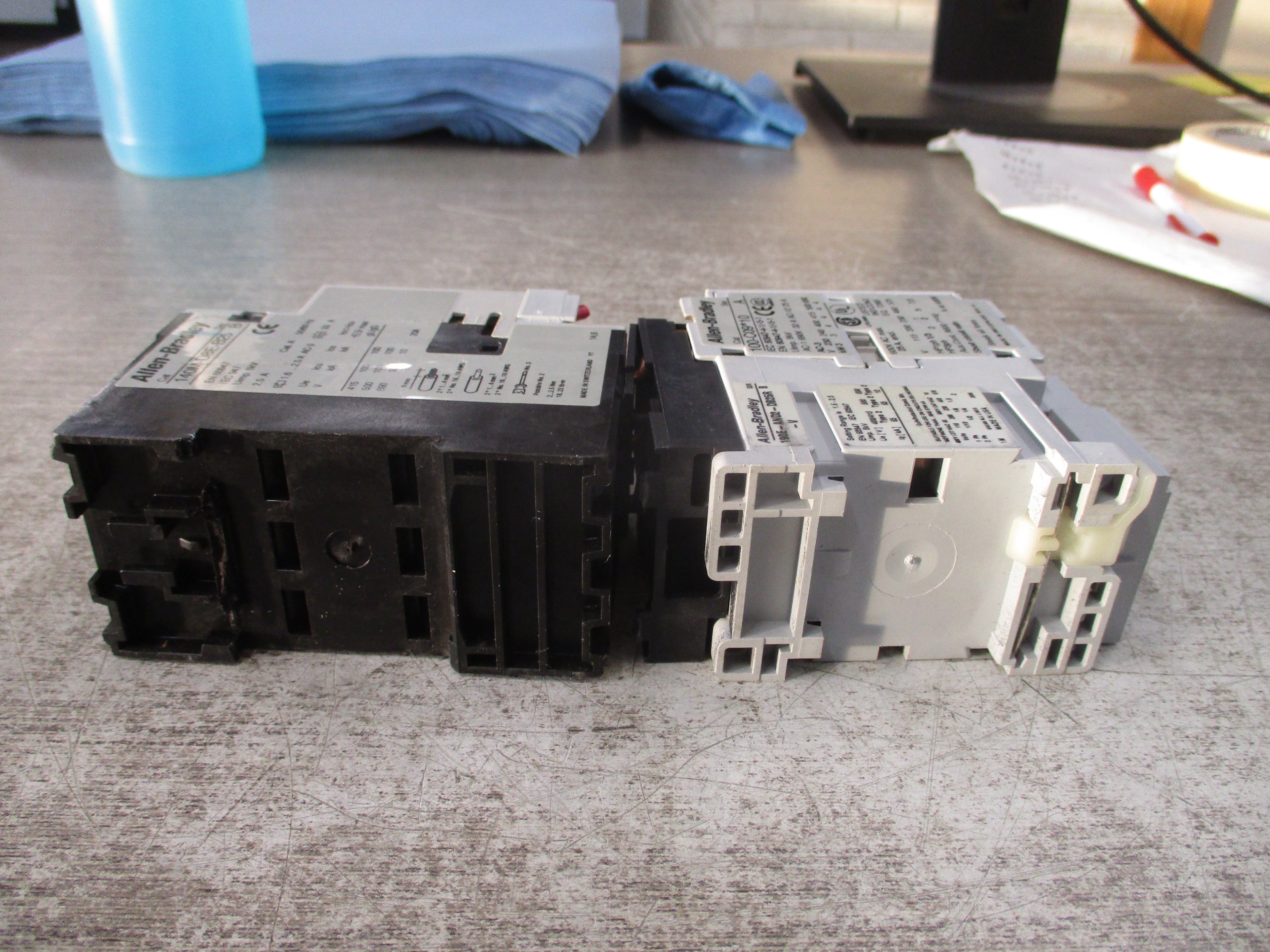 Allen-Bradley Starter 190E-AND2-DB25R-V Ser. B Trip: 1.6-2.5A 120V Coil Used