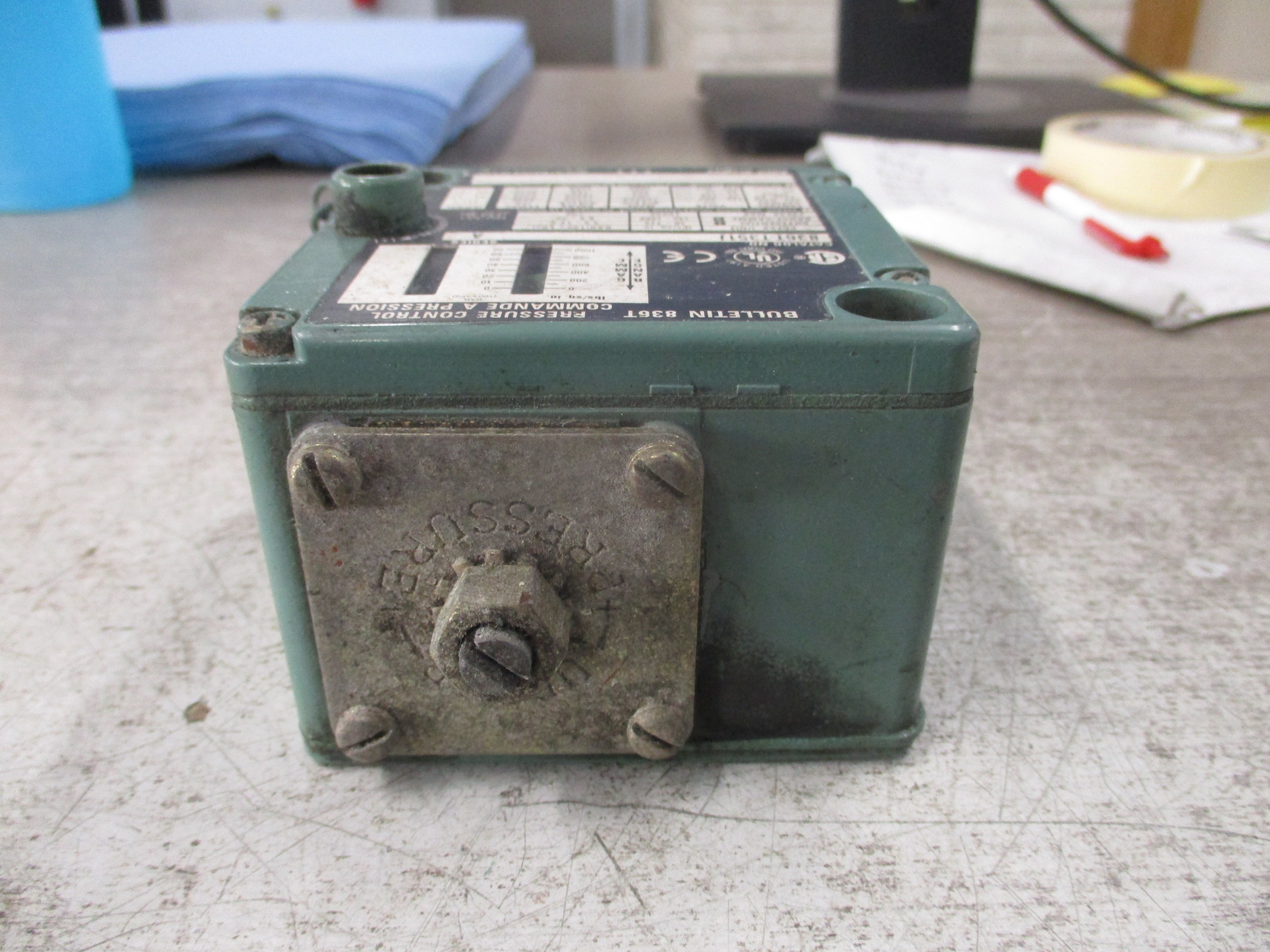 Allen-Bradley Pressure Control 836T-T351J Ser. A Diff: 70-175 PSI