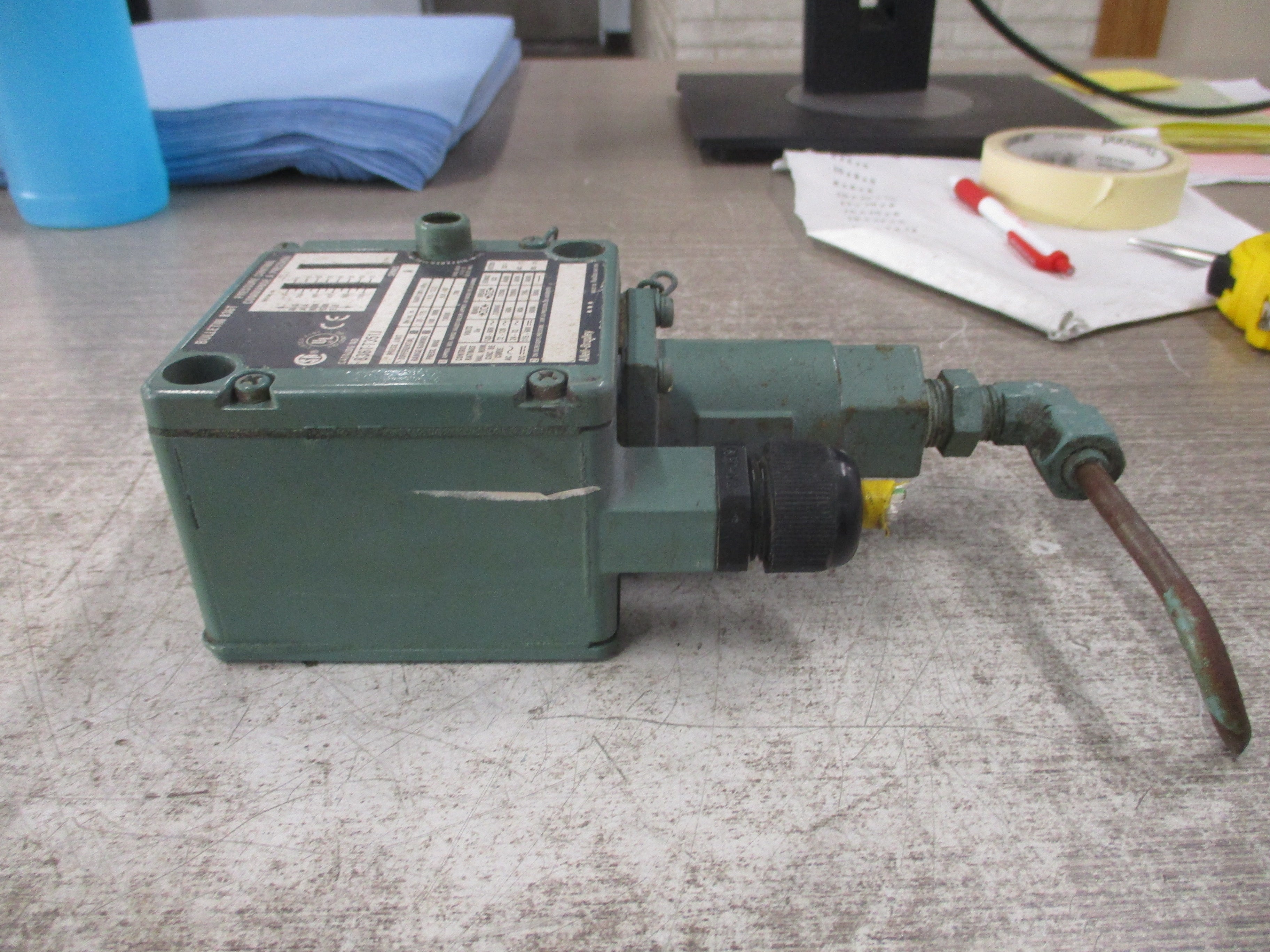 Allen-Bradley Pressure Control 836T-T351J Ser. A Diff: 70-175 PSI