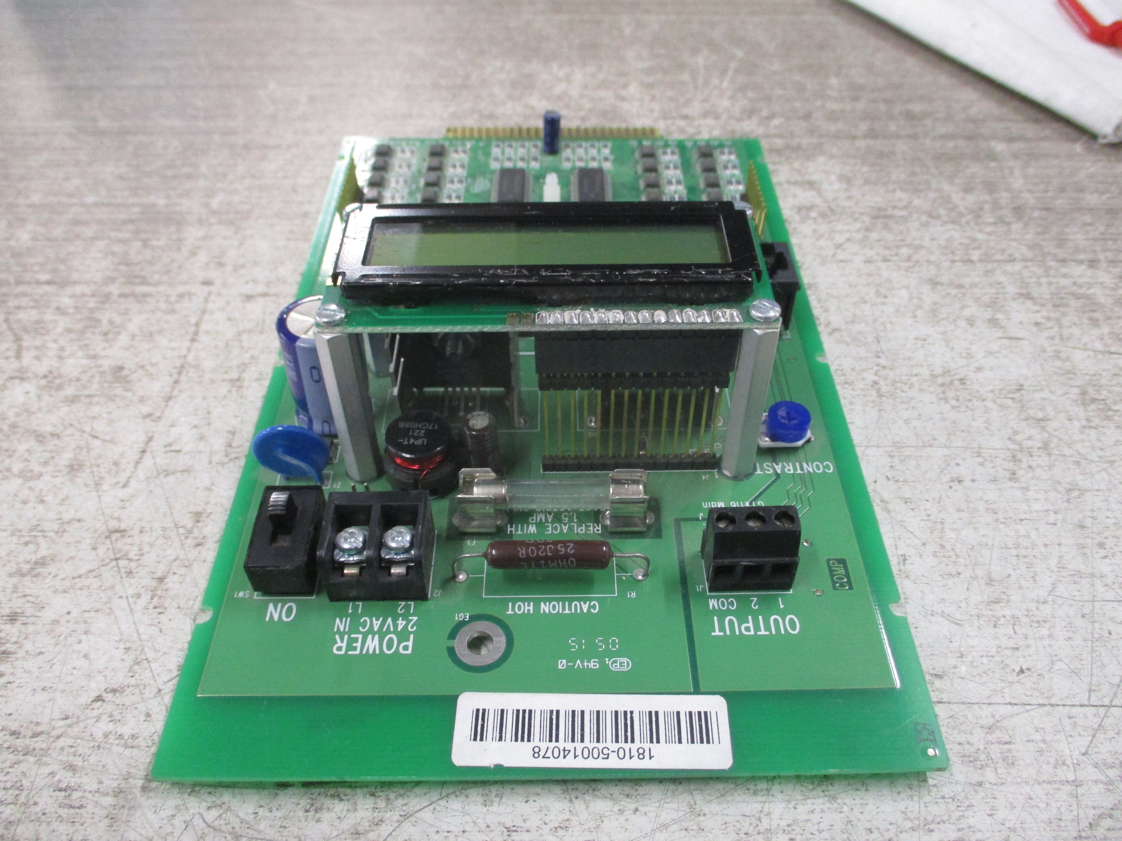 Ebtron GGTx116 Main Board 400-1810 Rev. J Used