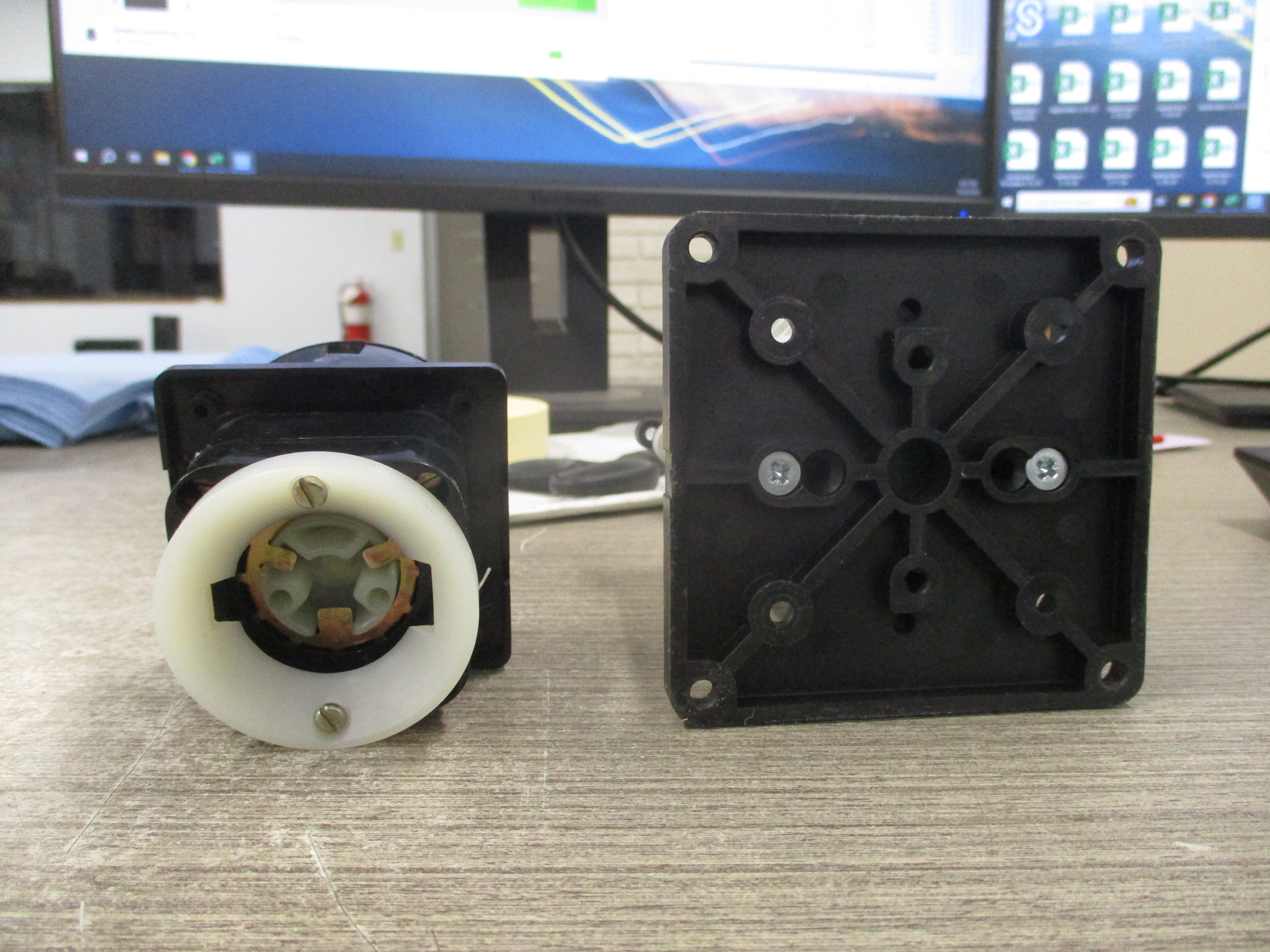 Entrelec Rotary Switch VY40 40A 600V Used