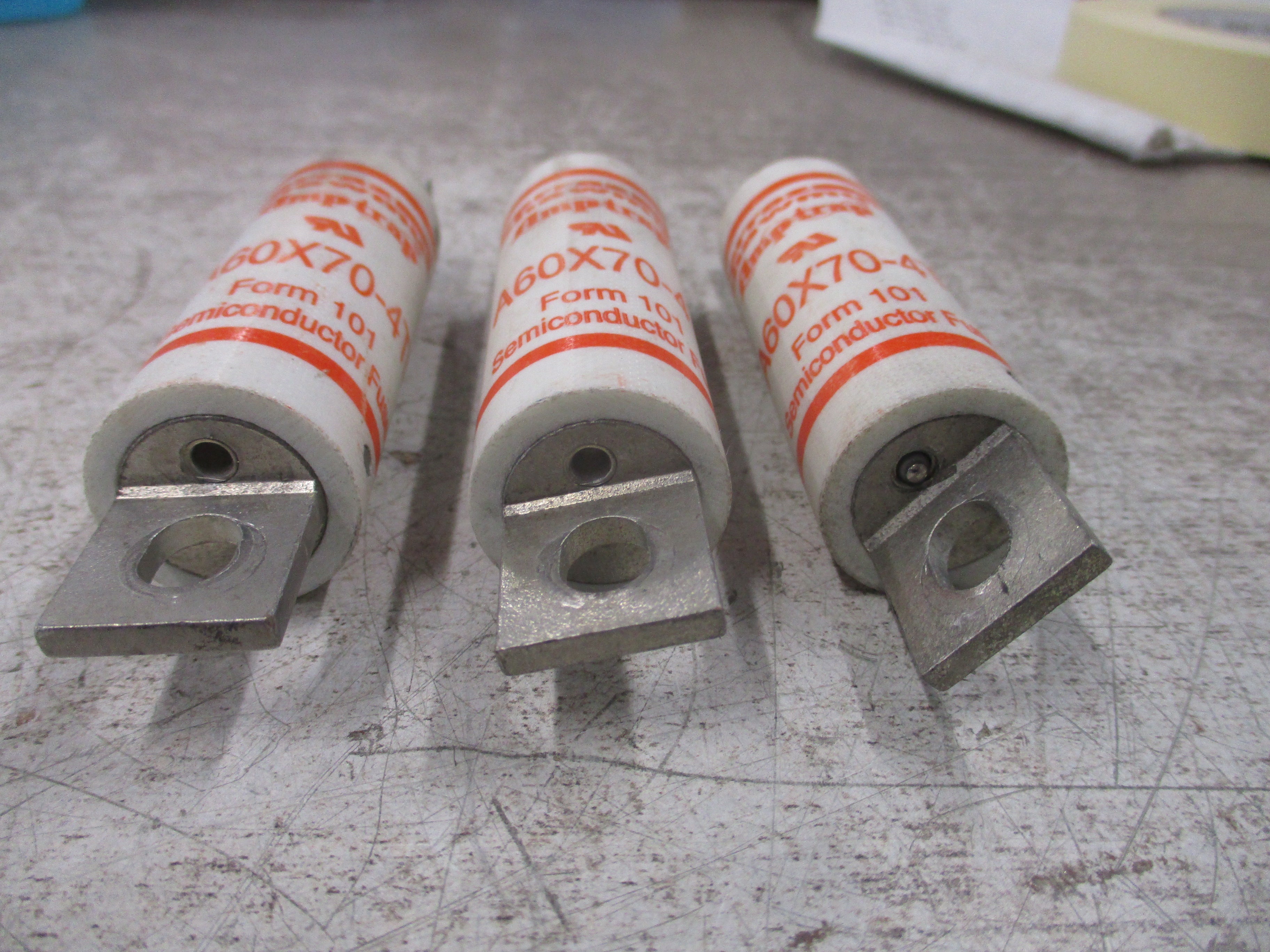 Ferraz Shawmut Amp-Trap Fuse A60X70-4TI 70A 600V *Lot of 3* Used