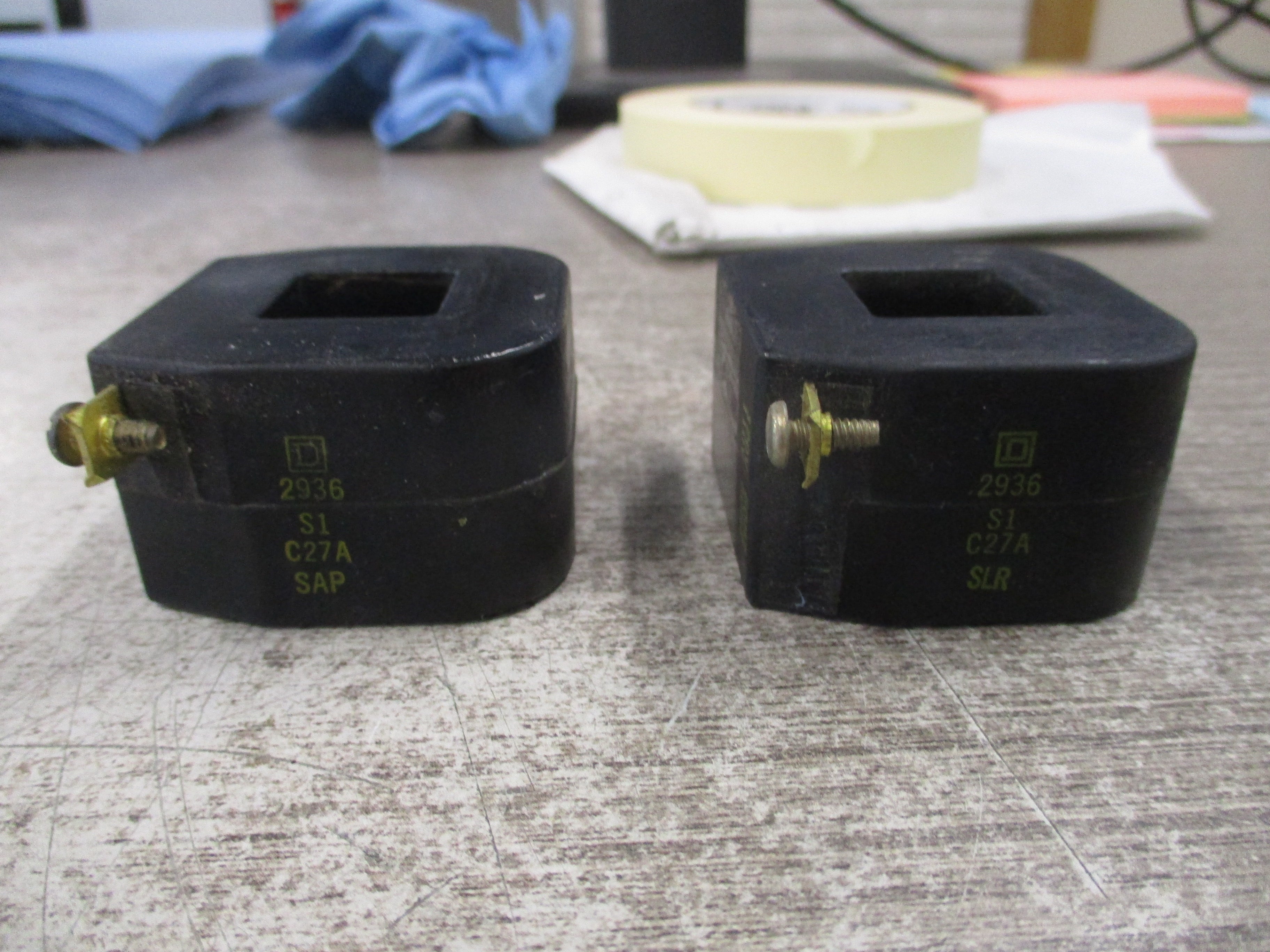 Square D Magnetic Coil 2936-S1-C27A 110/120V 50/60Hz Size 1 *Lot of 2*