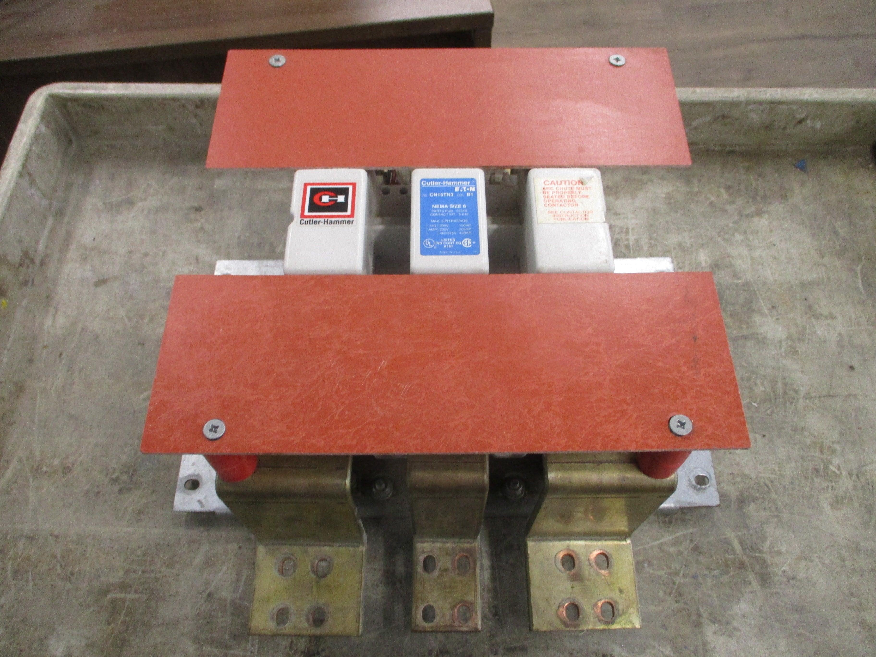 Cutler-Hammer Size 6 Contactor CN15TN3 Ser. B1 540A 460/575V Used