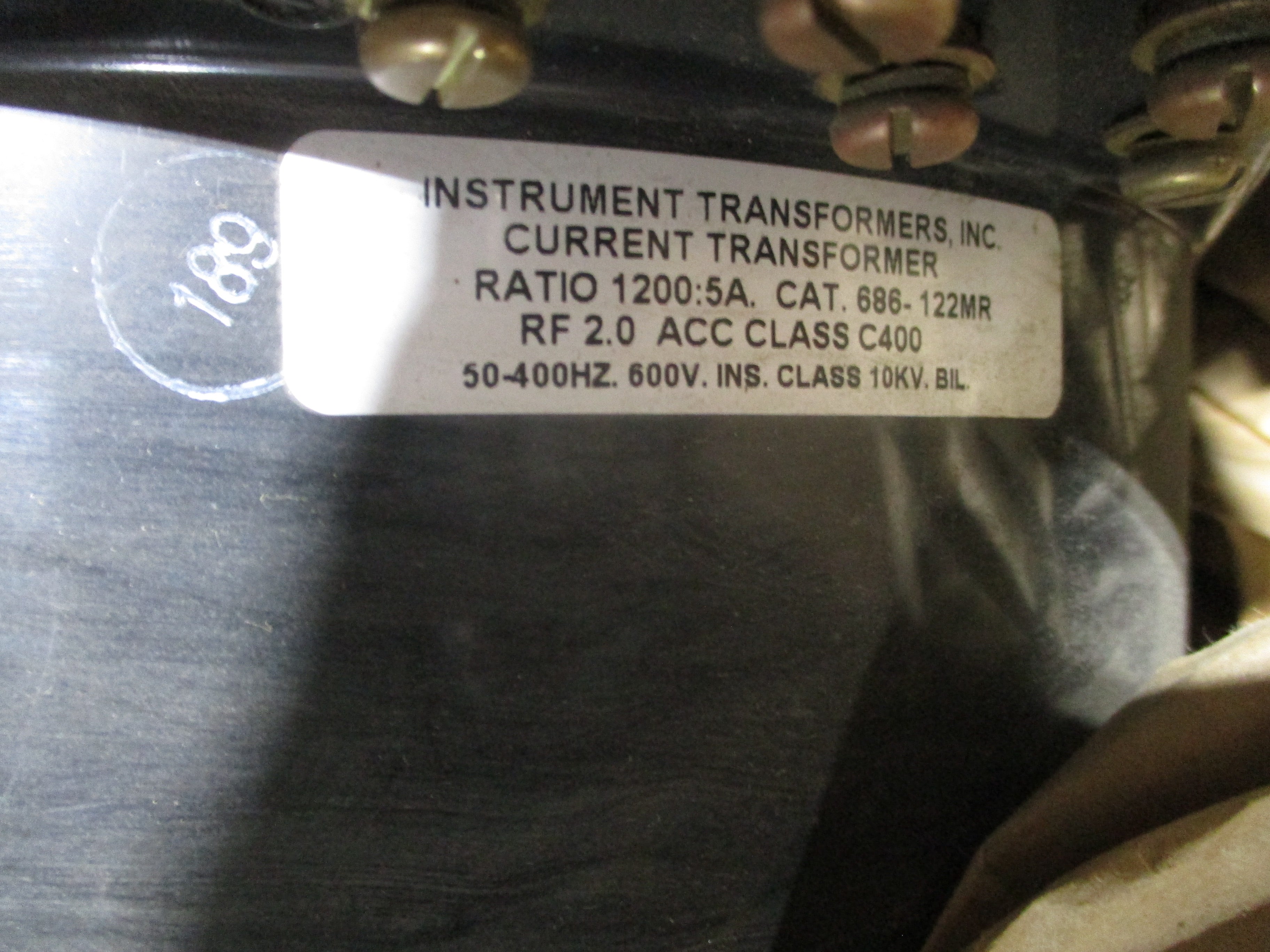 Instrument Transformers Current Transformer 686-122MR Ratio 1200:5A 600V