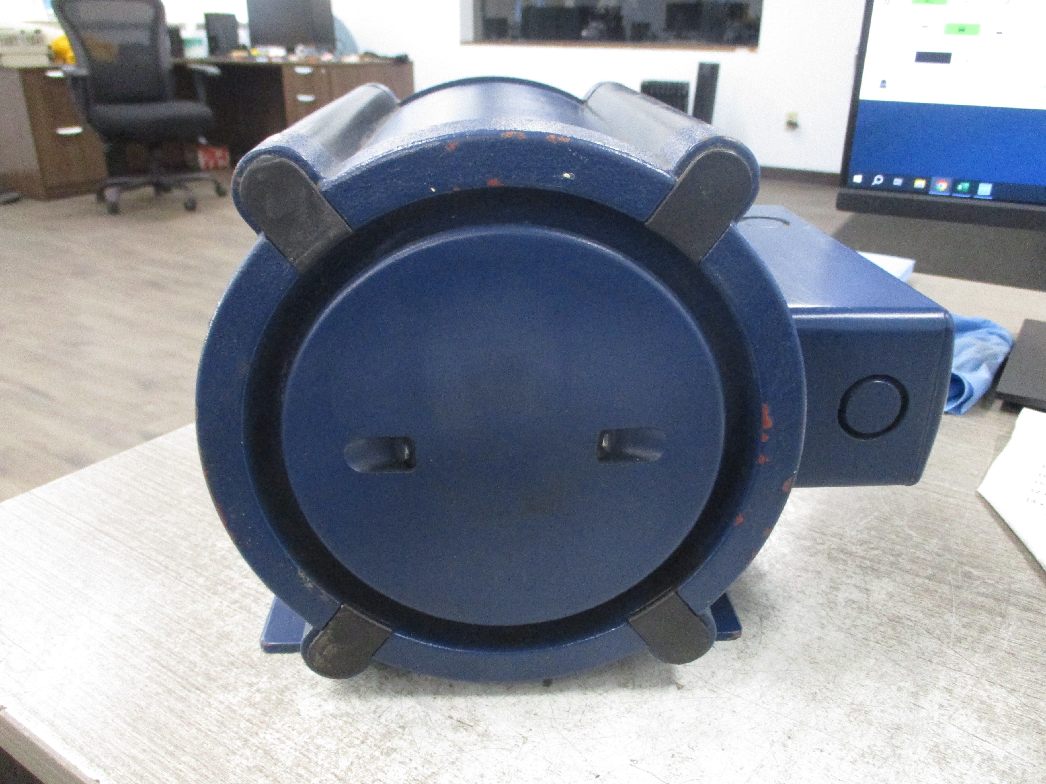 GE AC Motor 5KW184AD205A 5HP 200*-230/460V 1800RPM Enclosure: DP Frame: 184T 13.6/6.8A Used