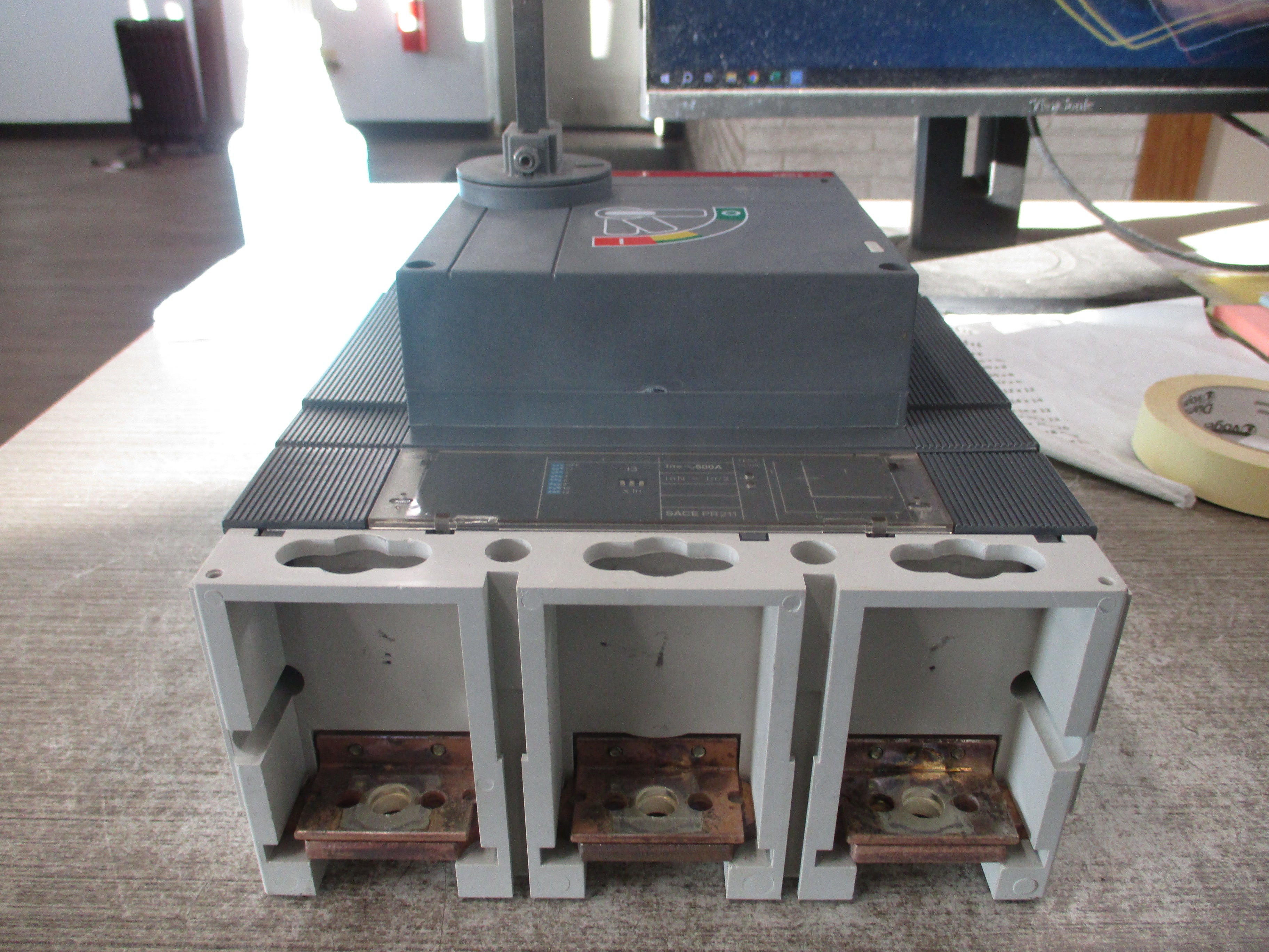 ABB SACE S6 Breaker Disconnect S6N PR211 600A 600V 3P *No Handle* Used