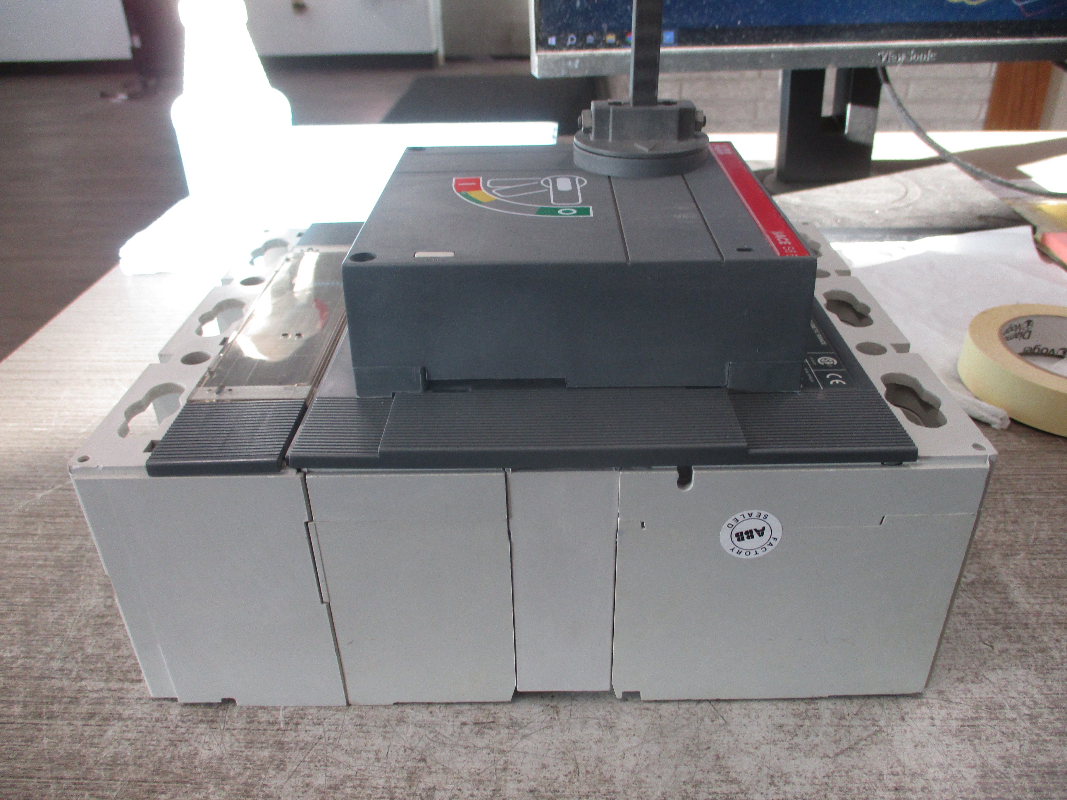 ABB SACE S6 Breaker Disconnect S6N PR211 600A 600V 3P *No Handle* Used