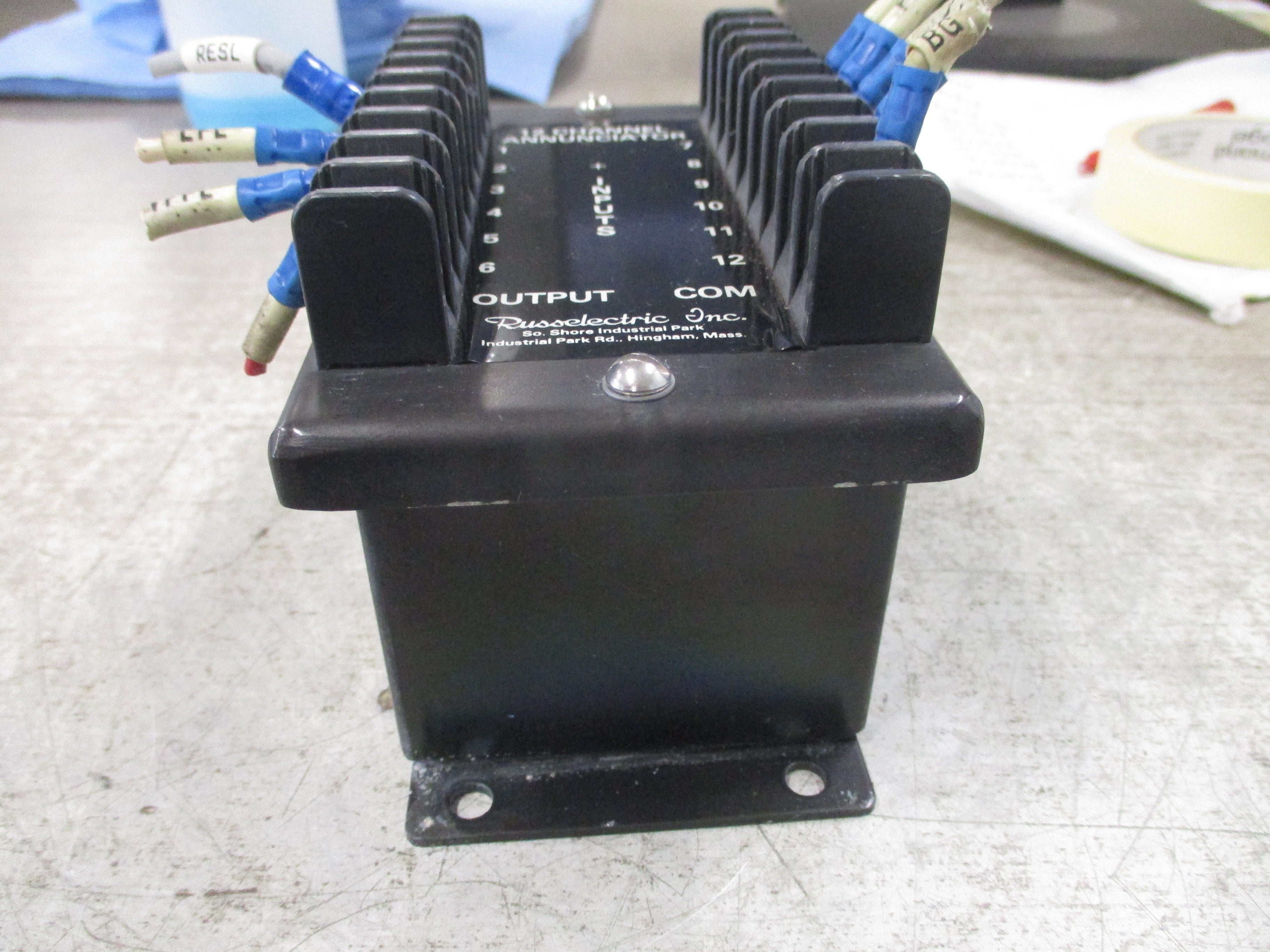 Russelectric 12-Channel Annunciator Used