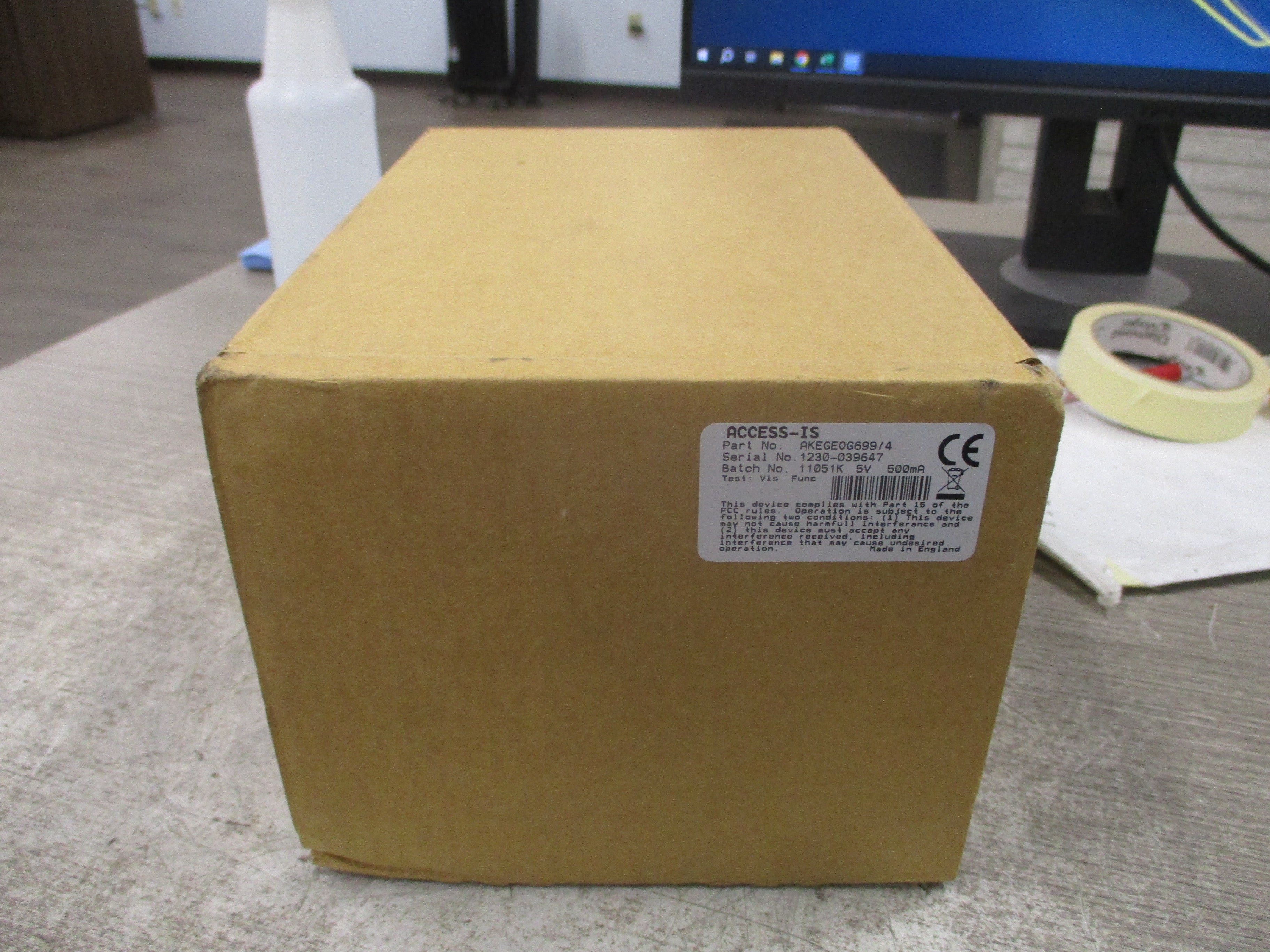 Access-IS Scanner AKEGEOG699/4 5V 500mA New Surplus