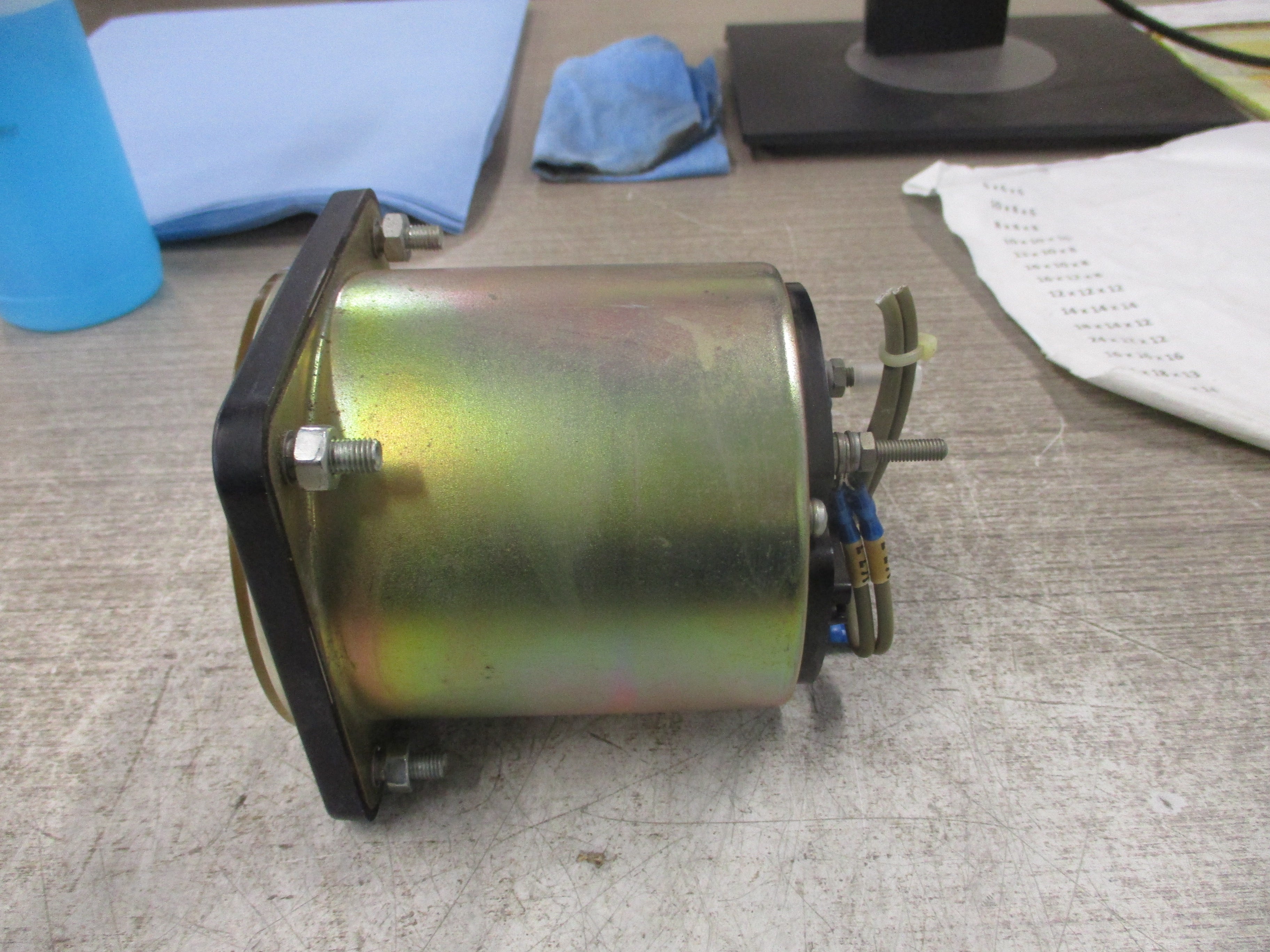 GE AC Voltmeter 103021RSSJ Range: 0-600V Used