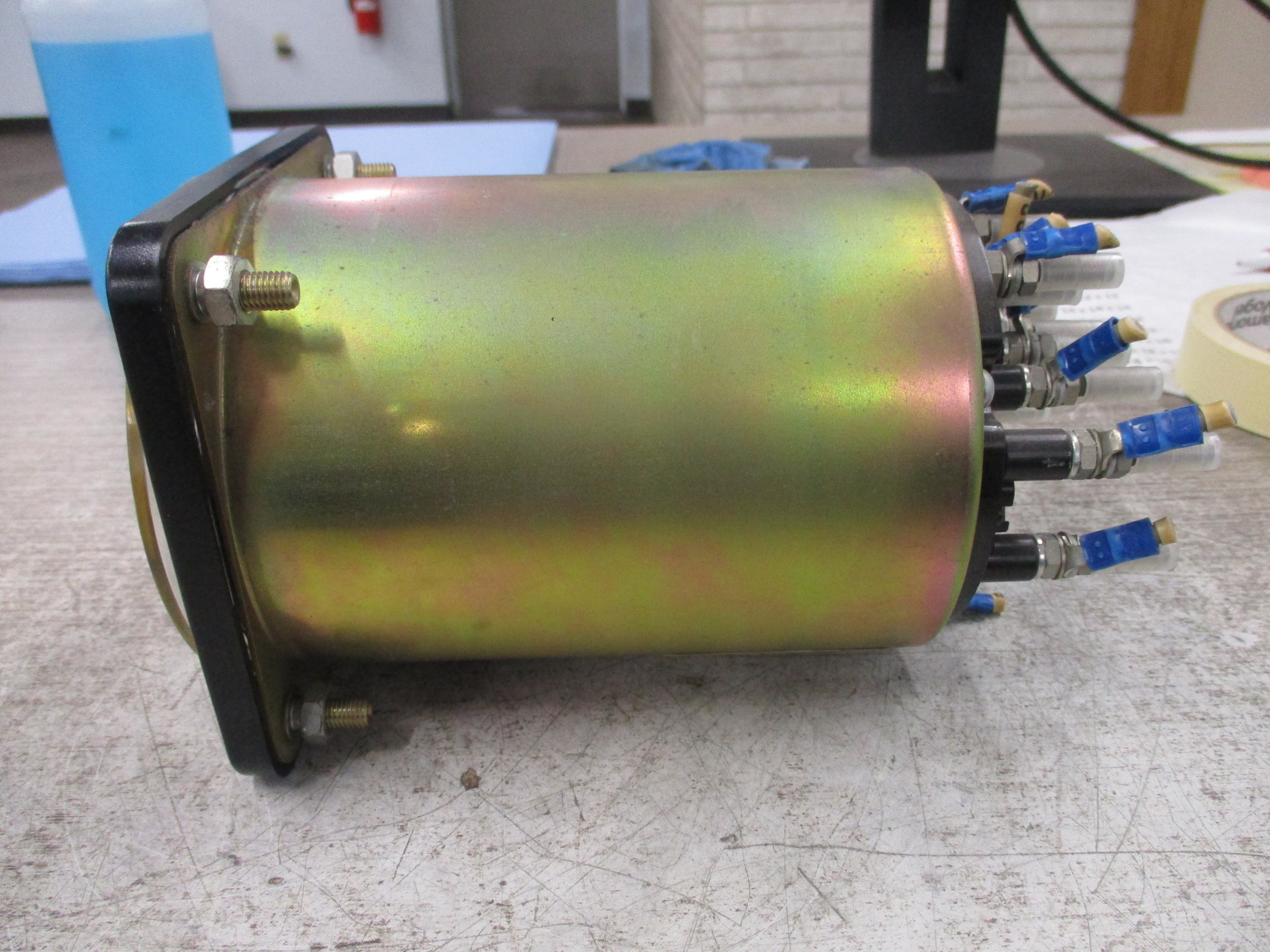 GE AC Kilowatt Meter 103251ANFF7CTC Range: 0-600KW Used