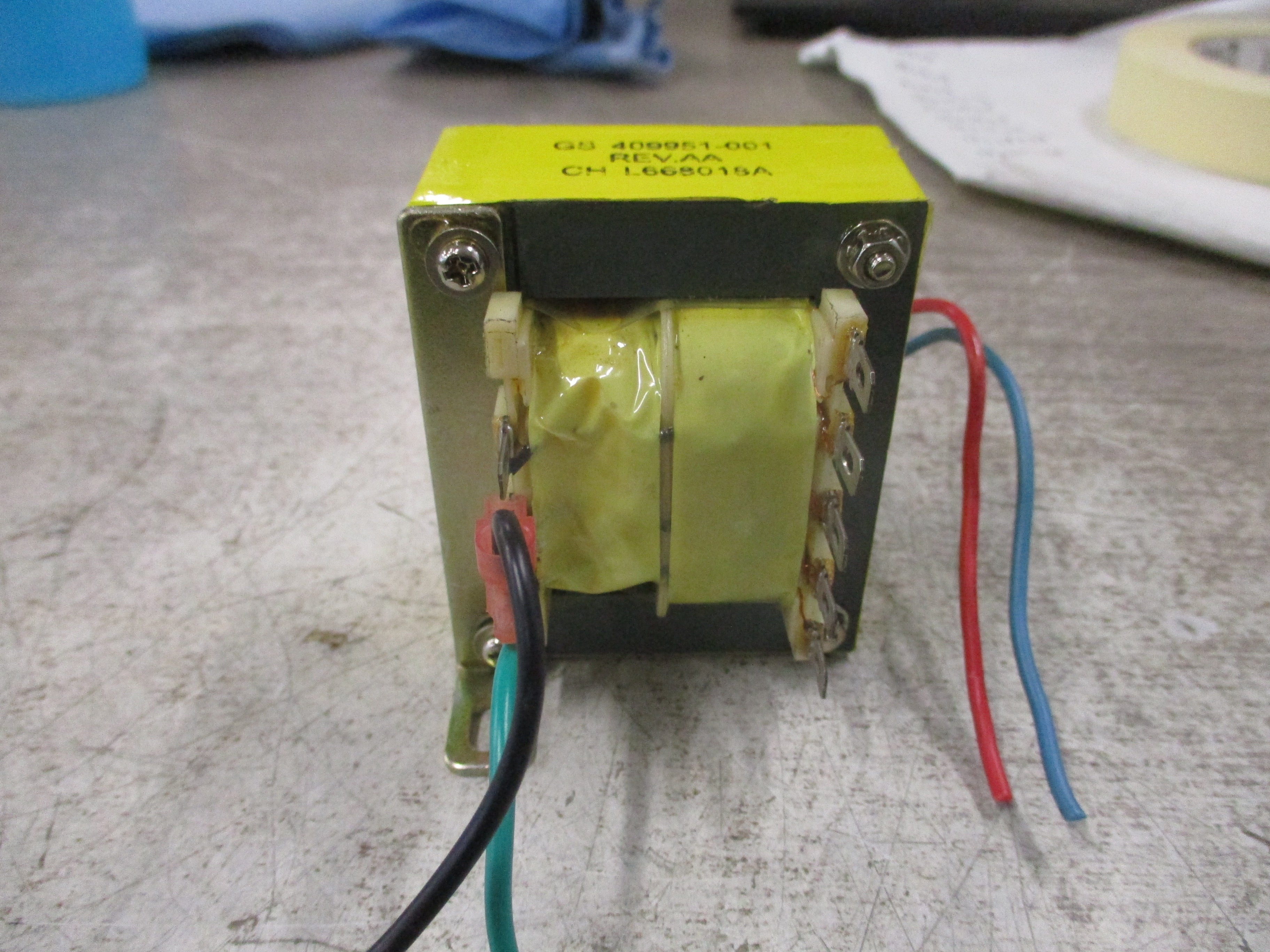 GS Transformer 409951-001 Rev. AA Used