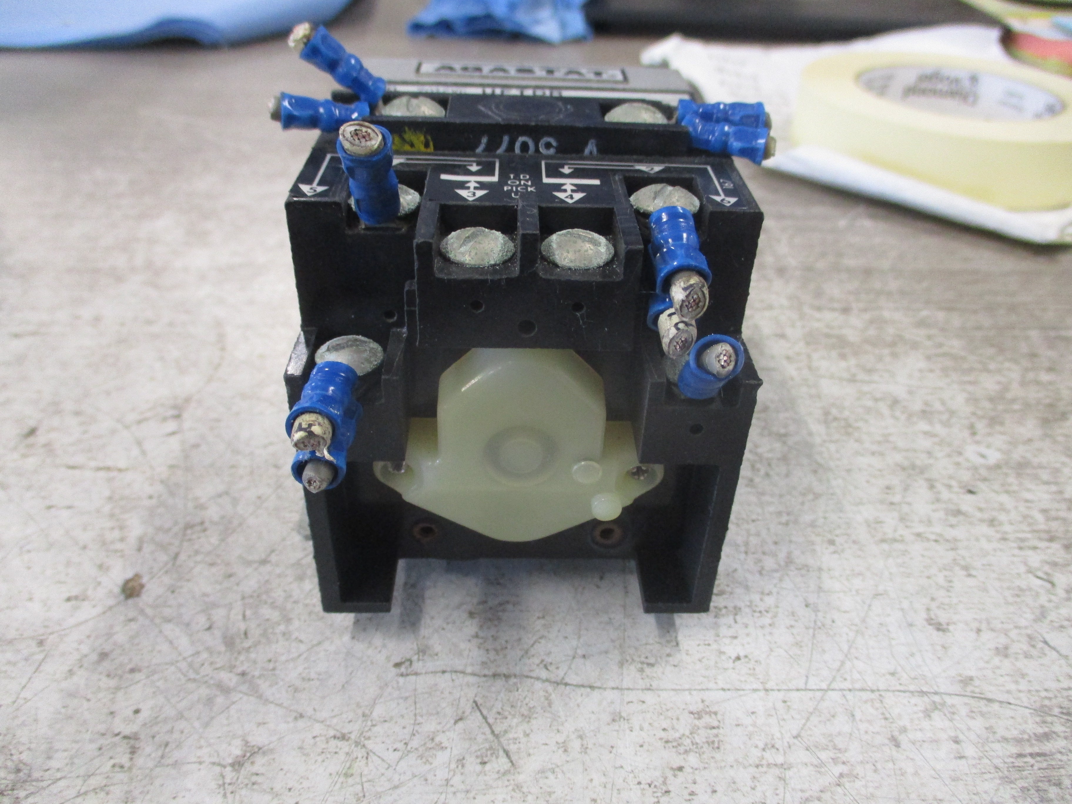 Agastat Timer 7012VC UFTDR 32VDC Coil Time: 1.5-15 sec Used