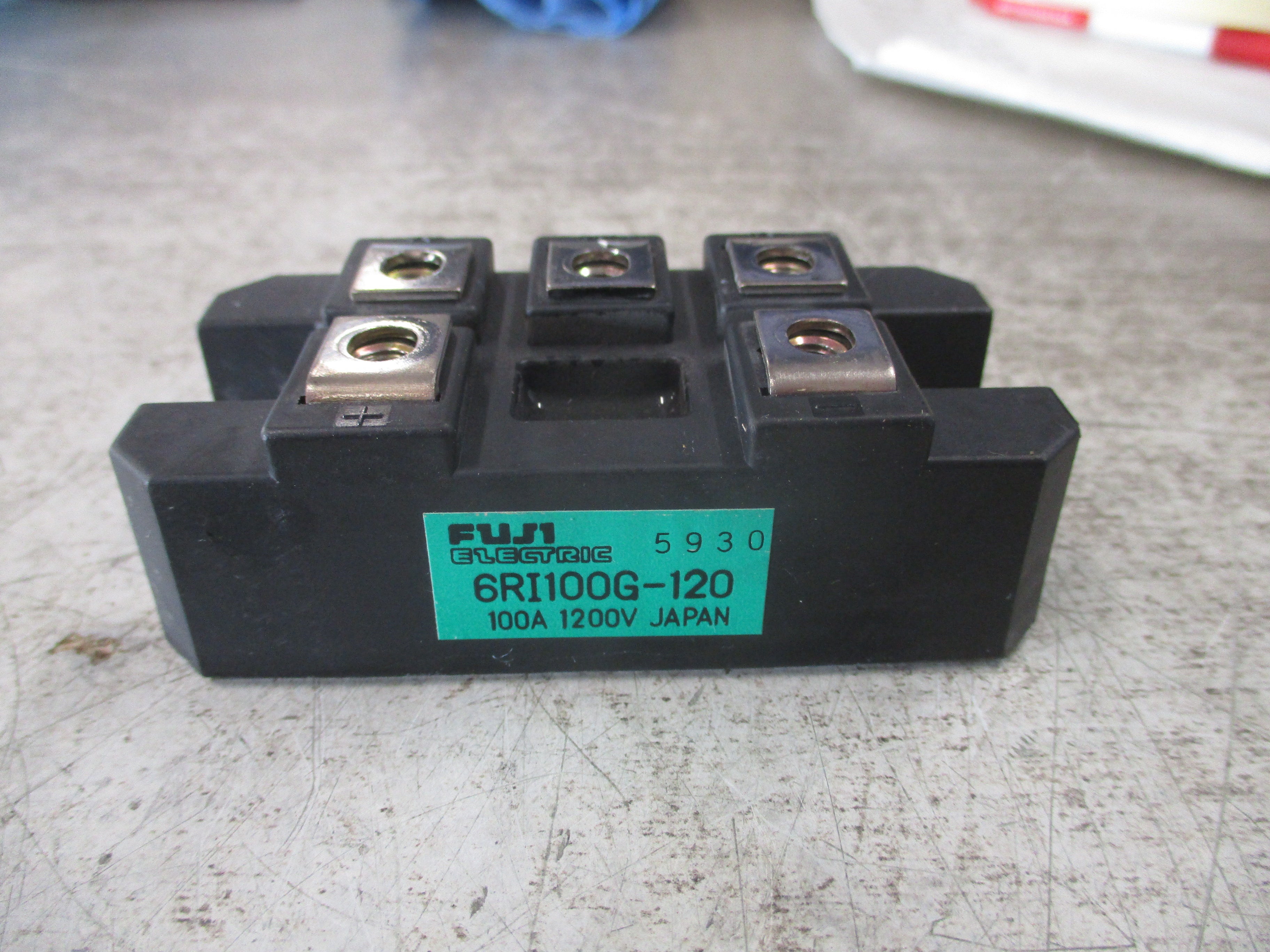 Fuji Electric Power Module 6RI100G-120 100A 1200V Used