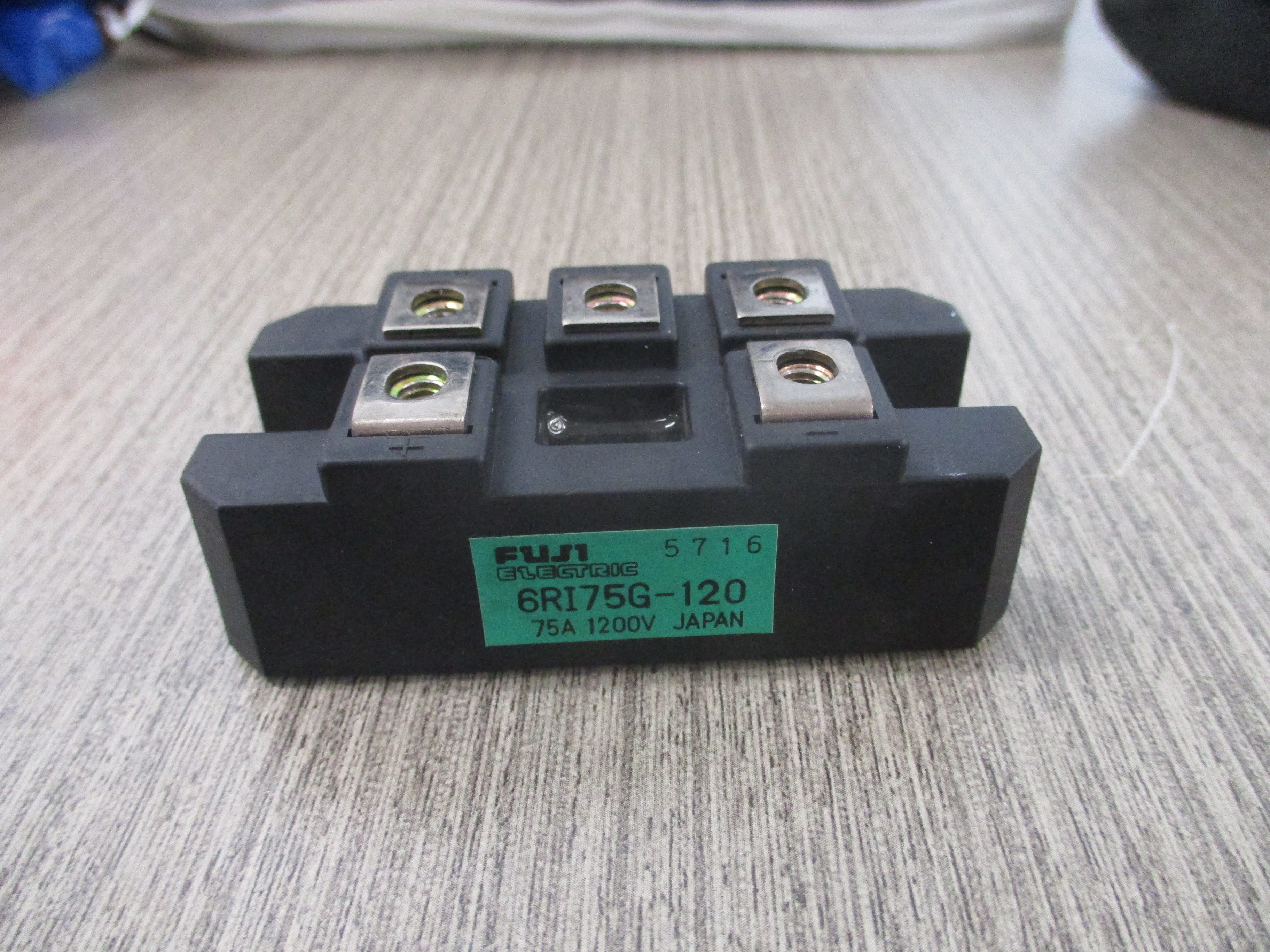 Fuji Electric Power Module 6RI75G-120 75A 1200V Used