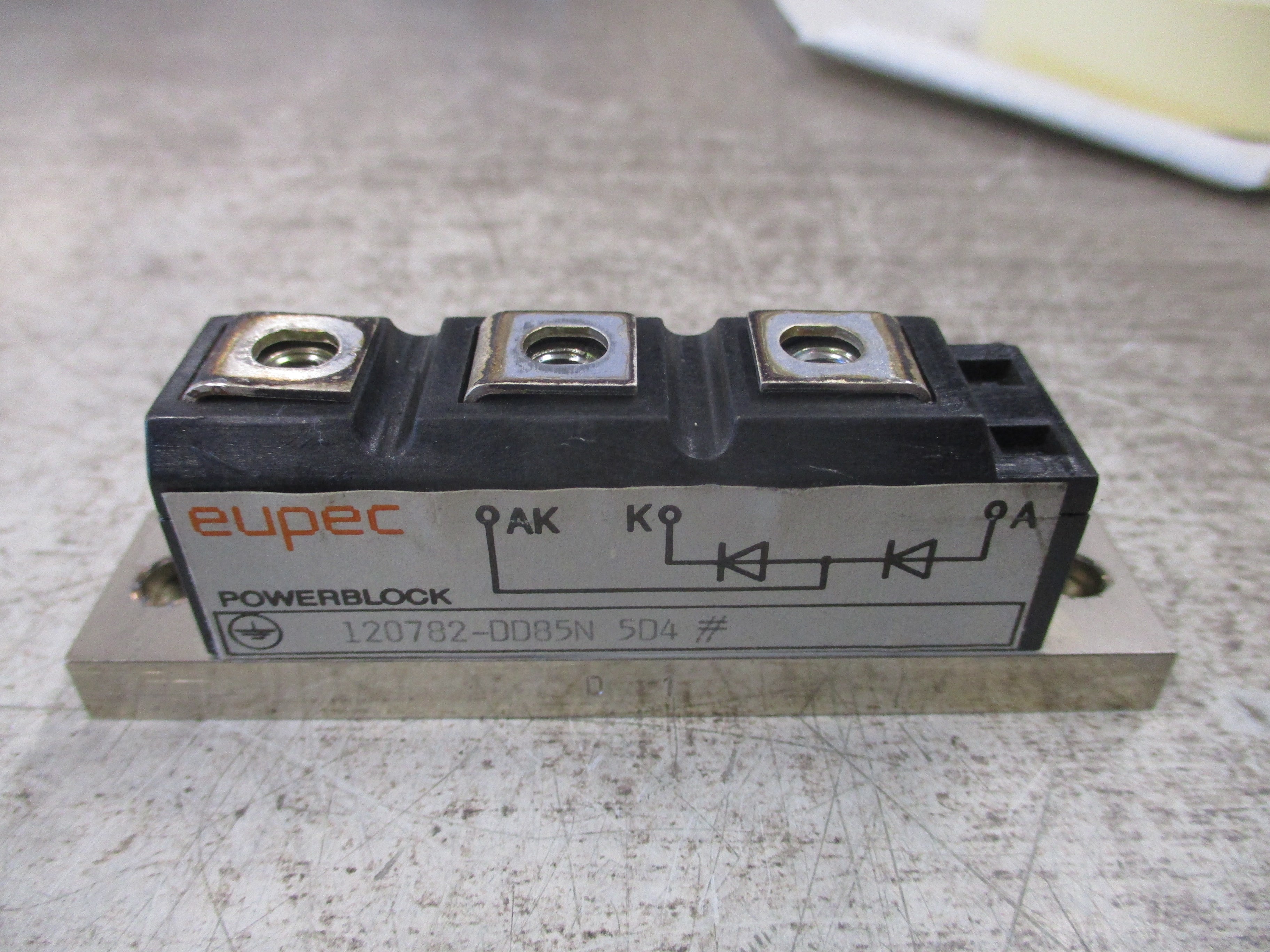 Eupec Powerblock 120782-DD85N 5D4 Used