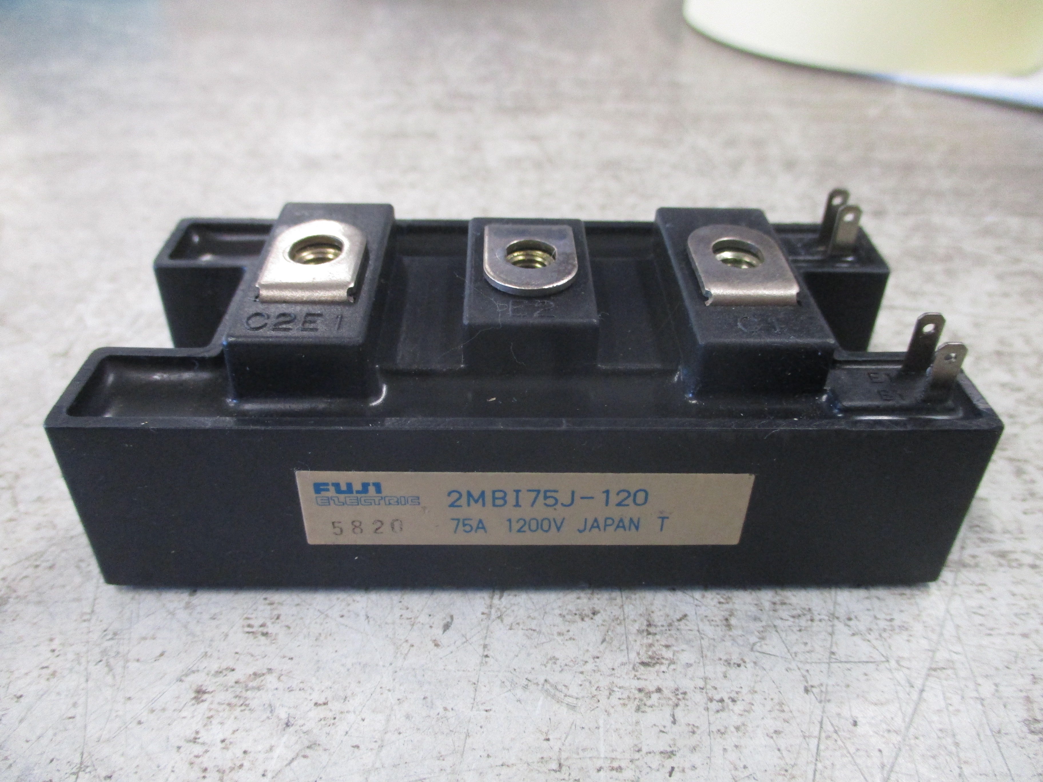 Fuji Electric Power Module 2MBI75J-120 75A 1200V Used