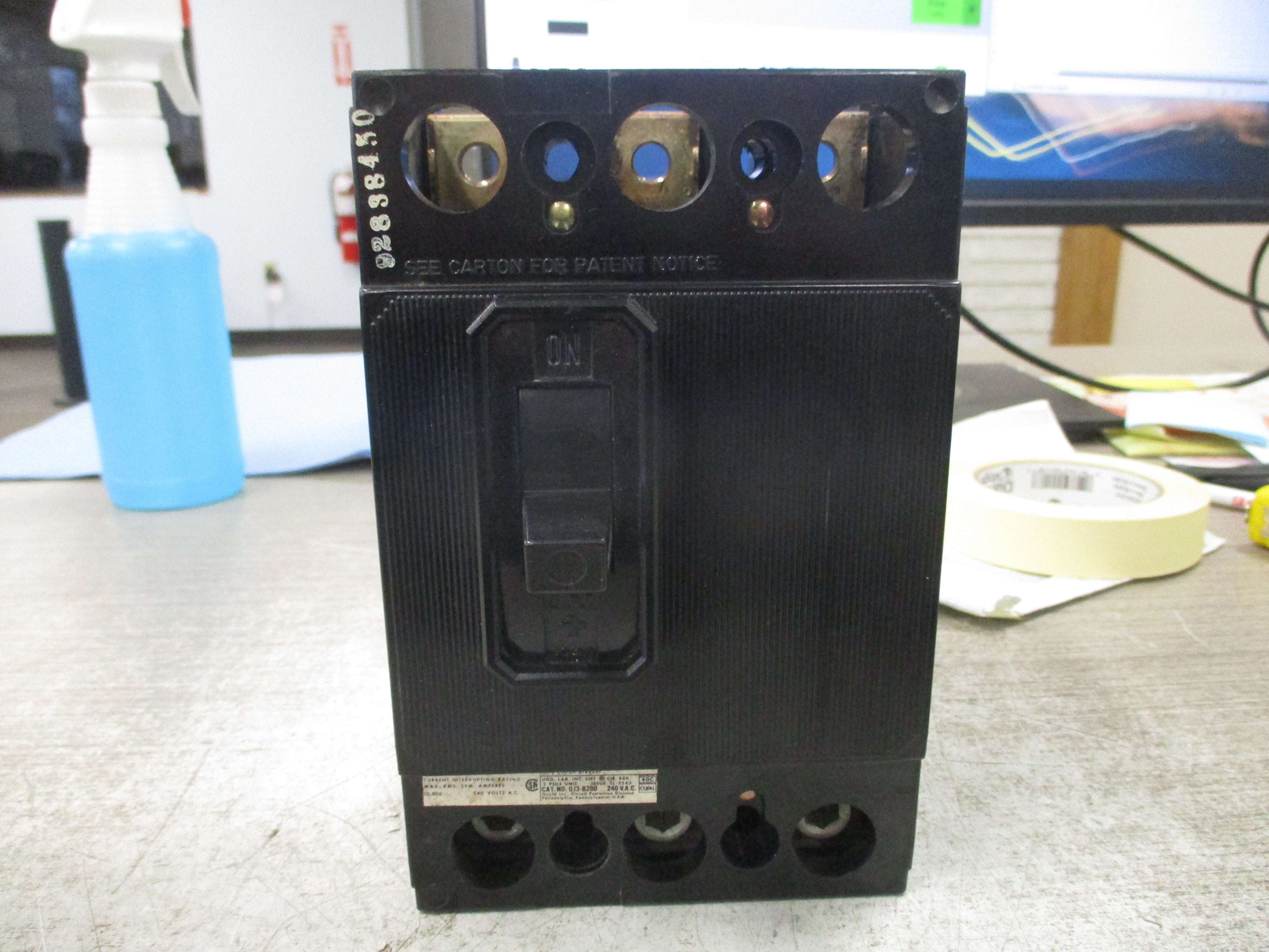 ITE Circuit Breaker QJ3-B200 200A 240V 3P Used