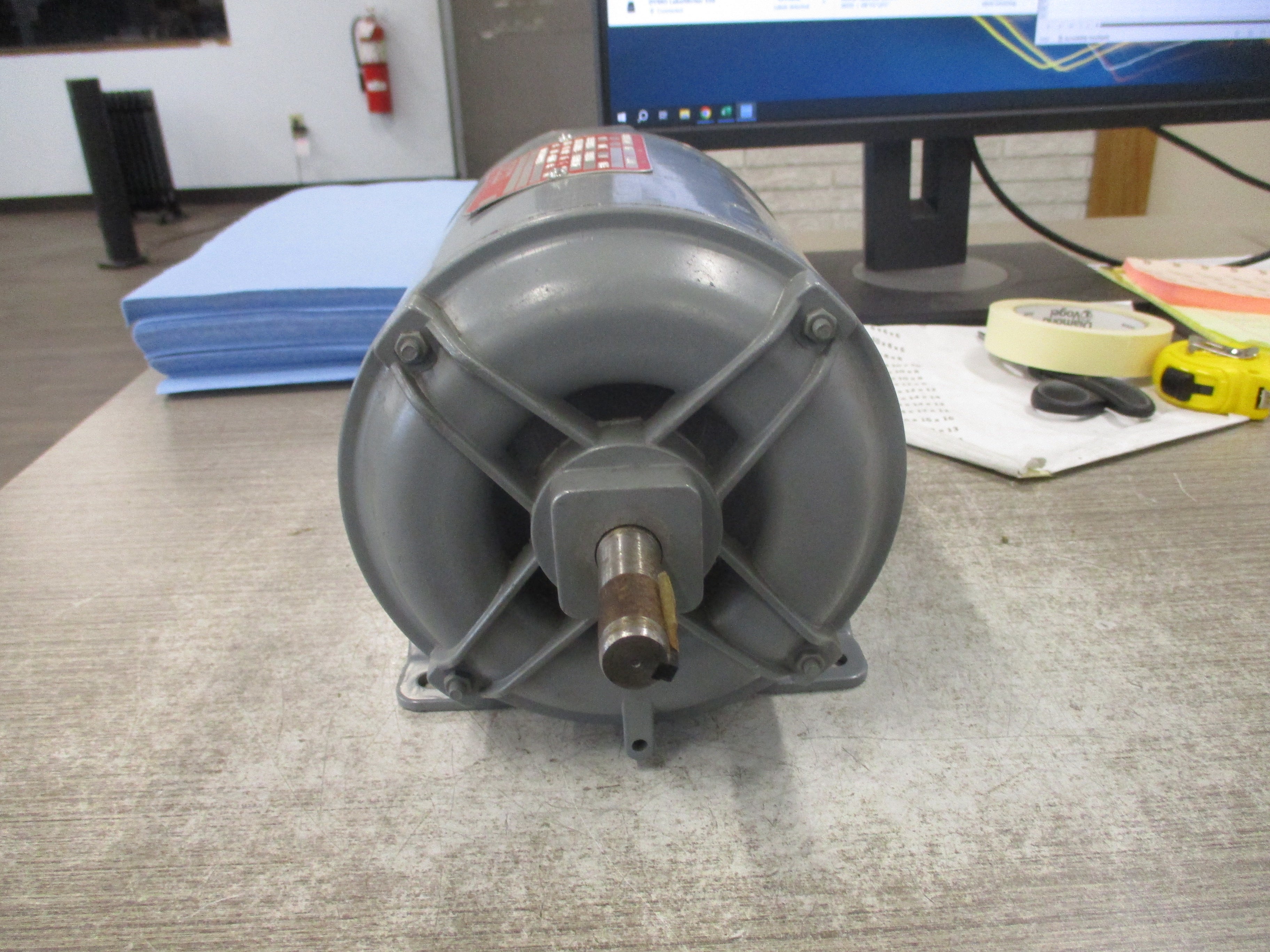 Delco 3Phase AC Motor 2J2324-Z 1HP 230/460V 3.78/1.89A 1800RPM 60Hz Frame: 56