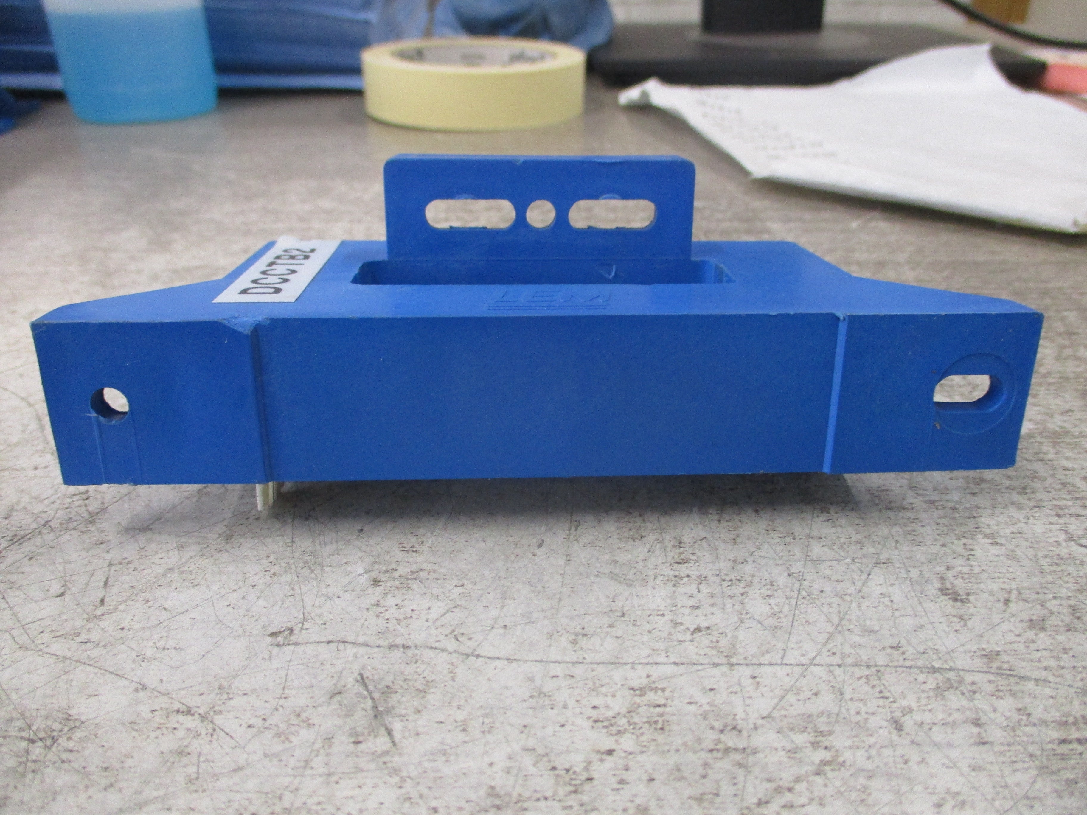 LEM Current Transducer HAX 1000-S/SP12 *Chipped Case* Used