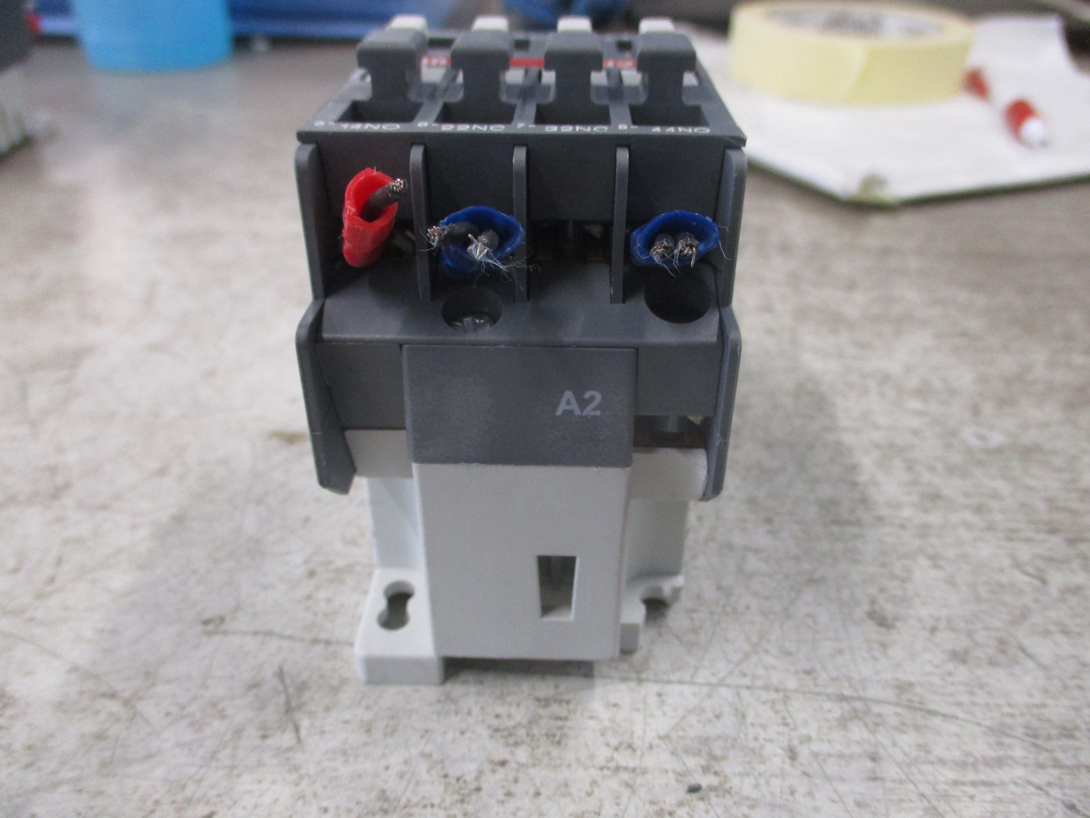 ABB Contactor N22E 110-120V Coil 600V *Broken Foot* Used
