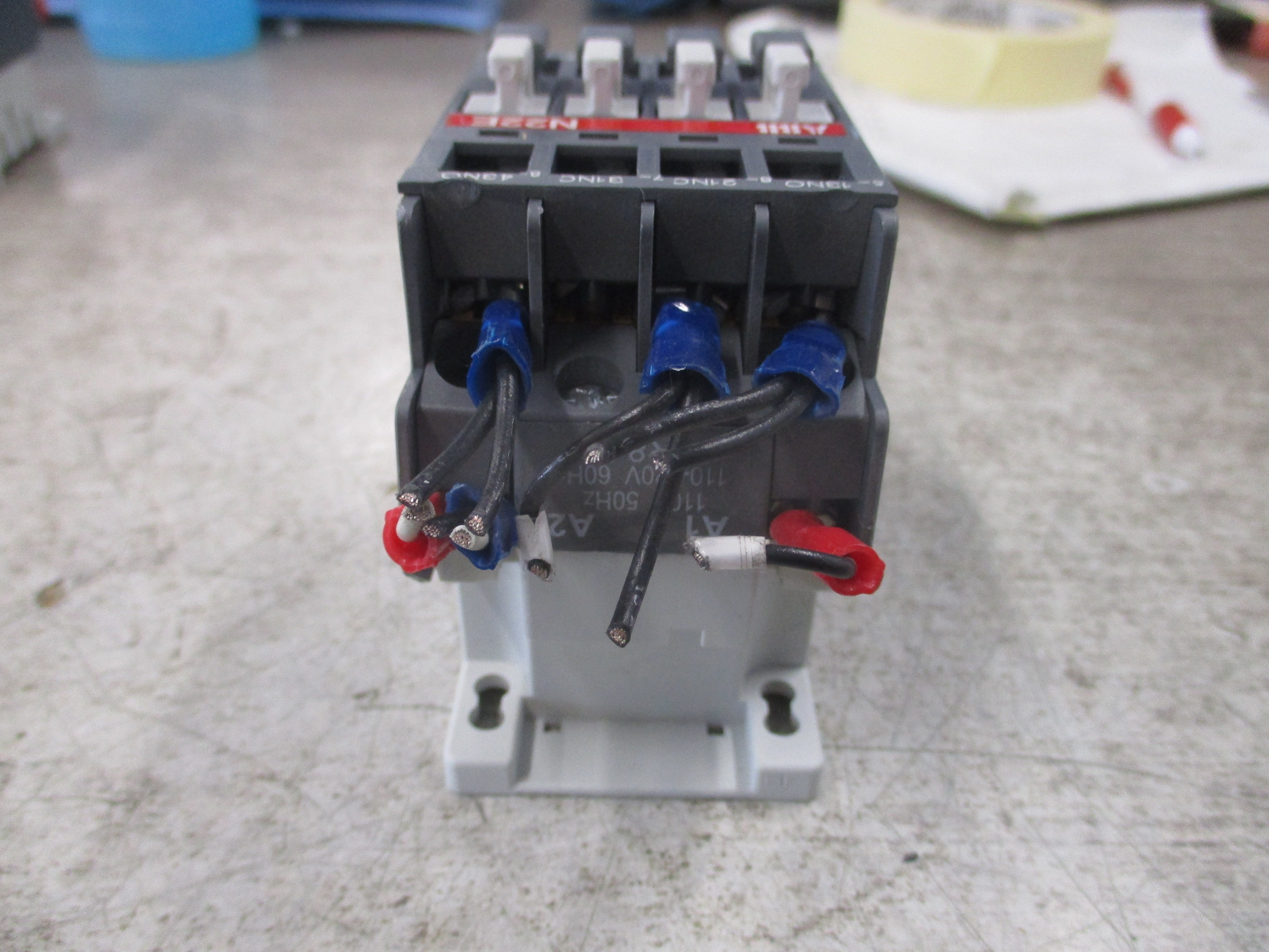 ABB Contactor N22E 110-120V Coil 600V *Broken Foot* Used