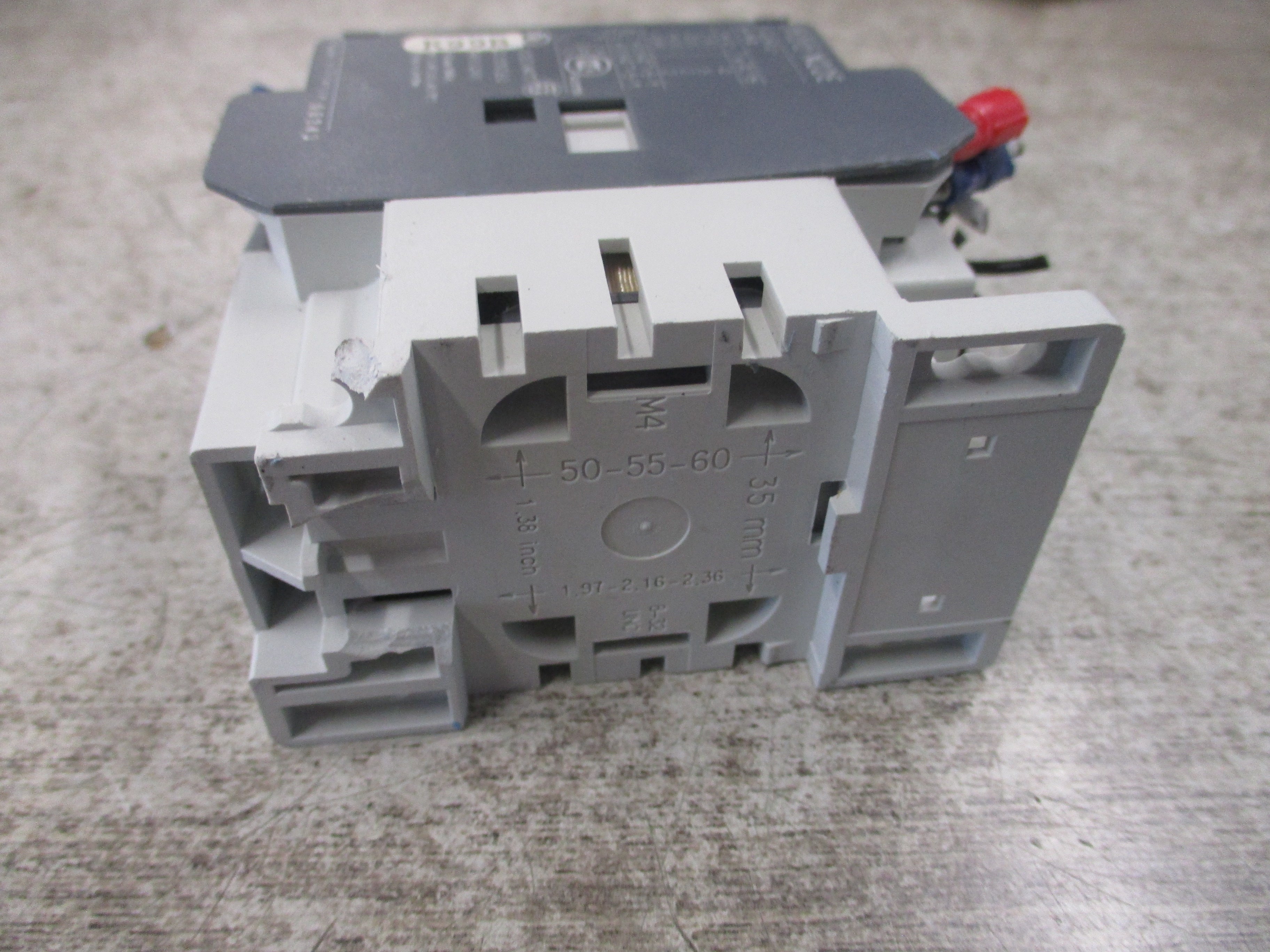 ABB Contactor N22E 110-120V Coil 600V *Broken Foot* Used