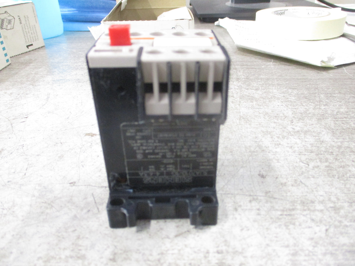 Siemens Solid State Overload 3UA70 10-1G Trip: 4.0-6.3A New Surplus