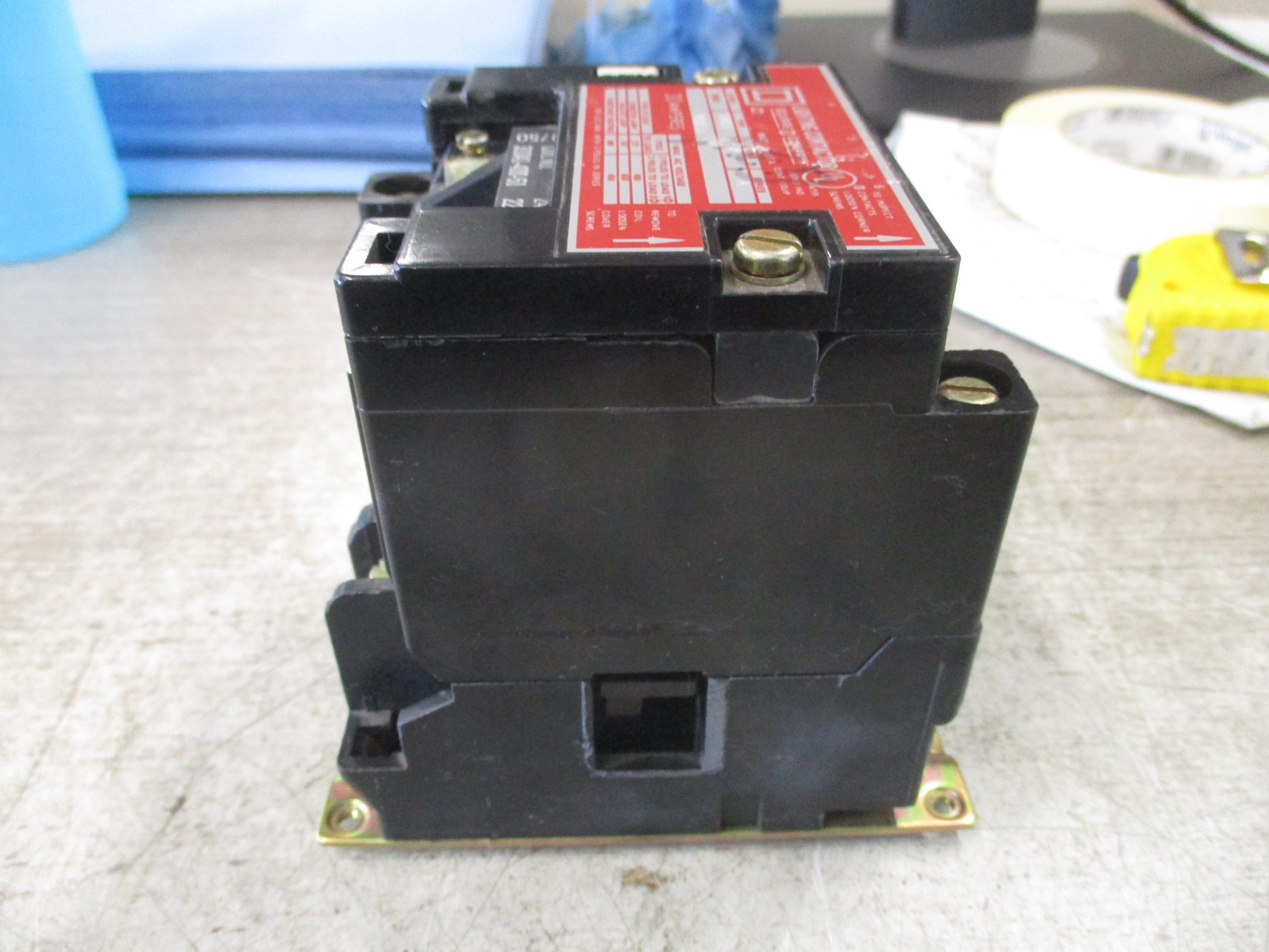 Square D Lighting Contactor 8903 SMO1 240V Coil 30A 600V Used