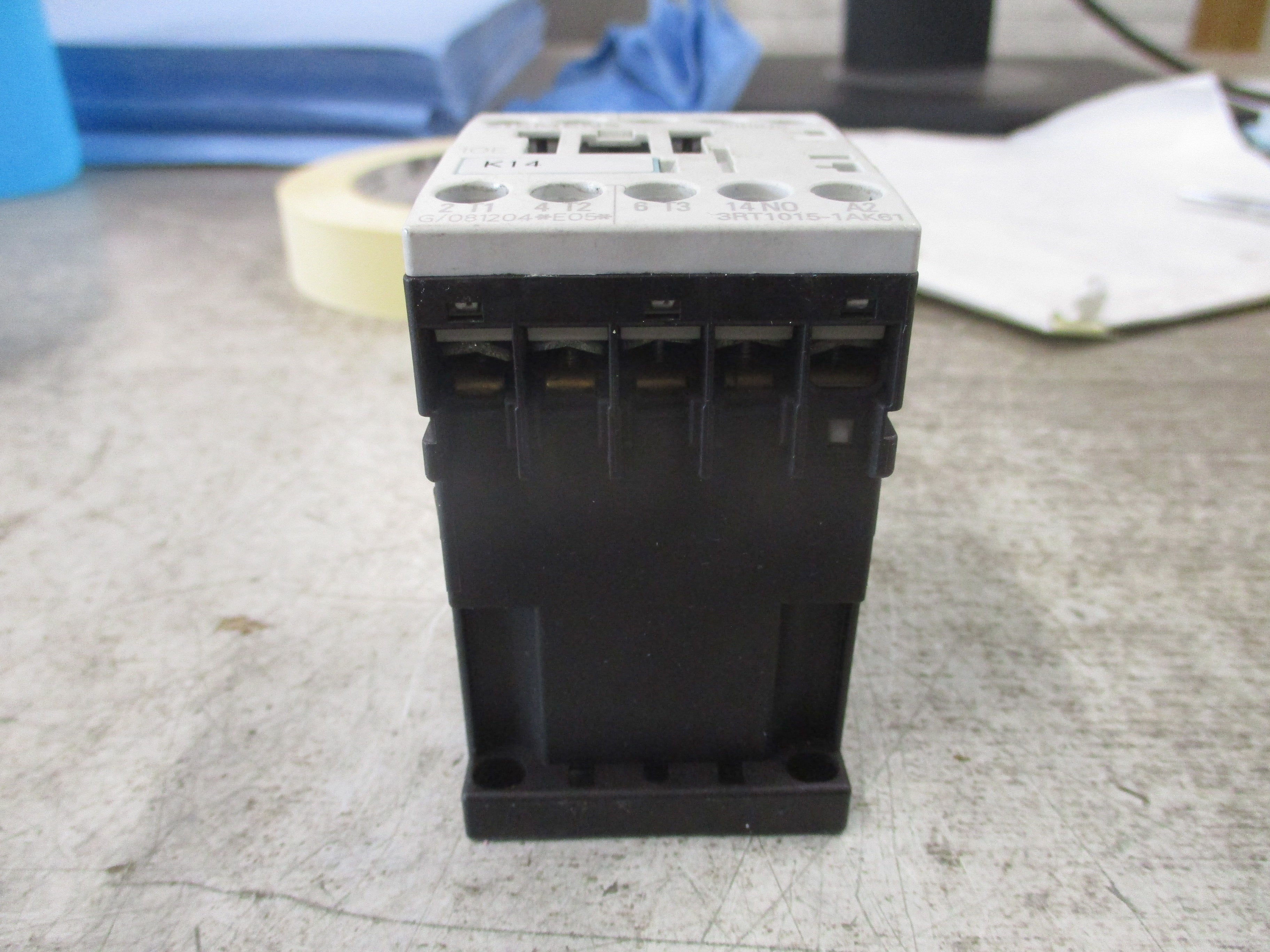 Siemens Sirius Contactor 3RT1015-1AK61 120V Coil Used