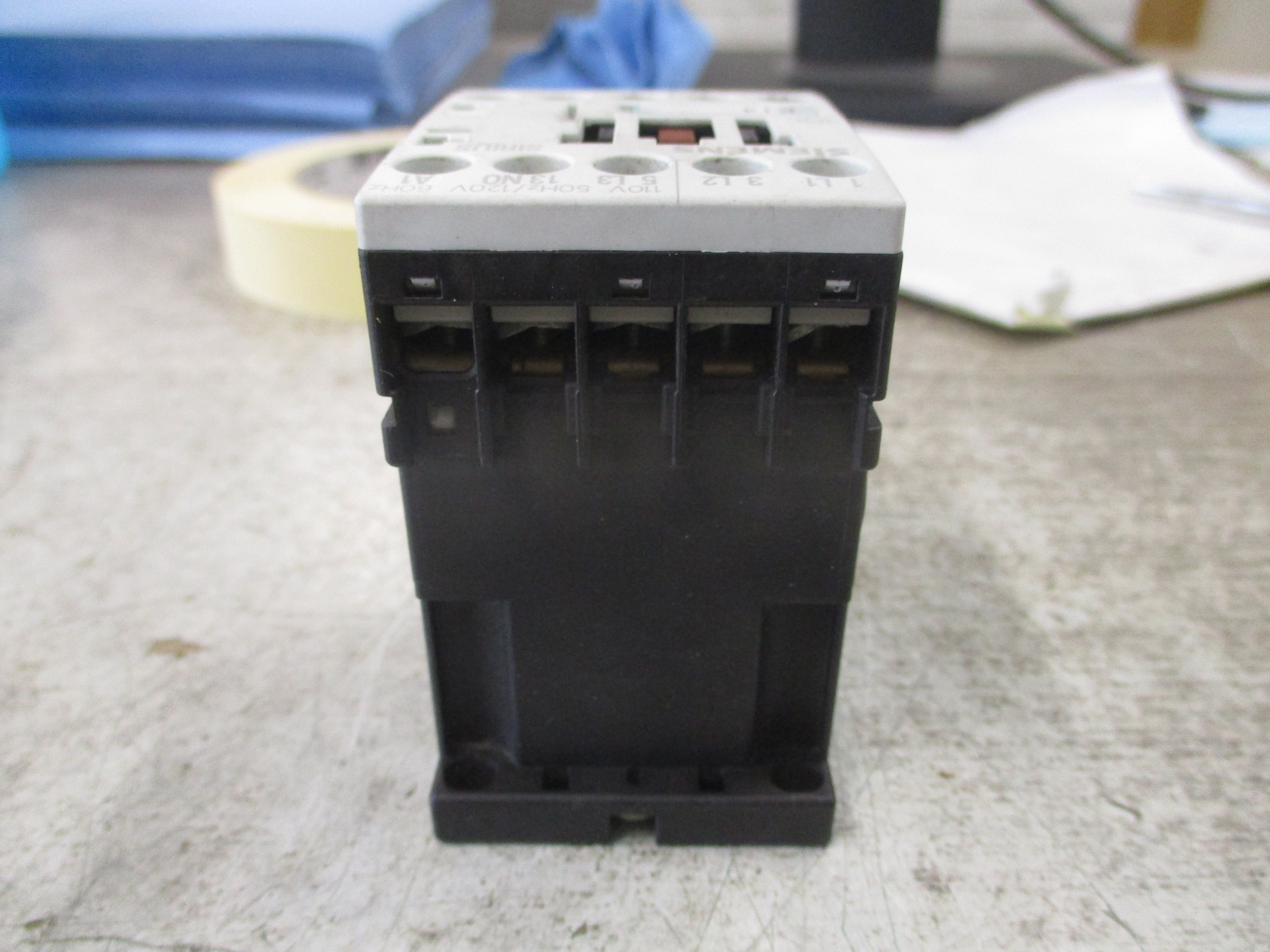 Siemens Sirius Contactor 3RT1015-1AK61 120V Coil Used