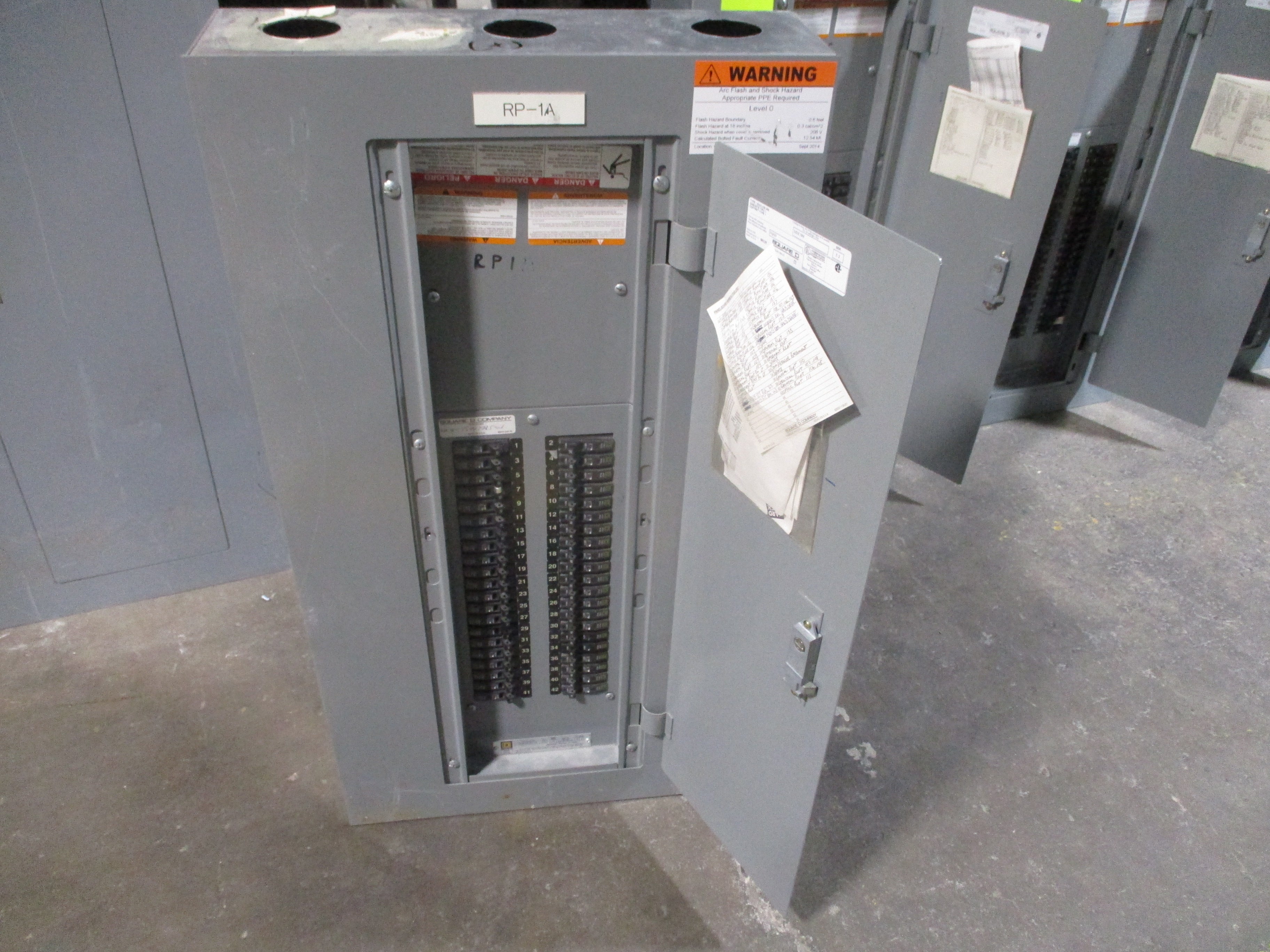 Square D Main Lug Circuit Breaker Panel NQOD442L225CUNL 208Y/120V 225A Max 3Ph