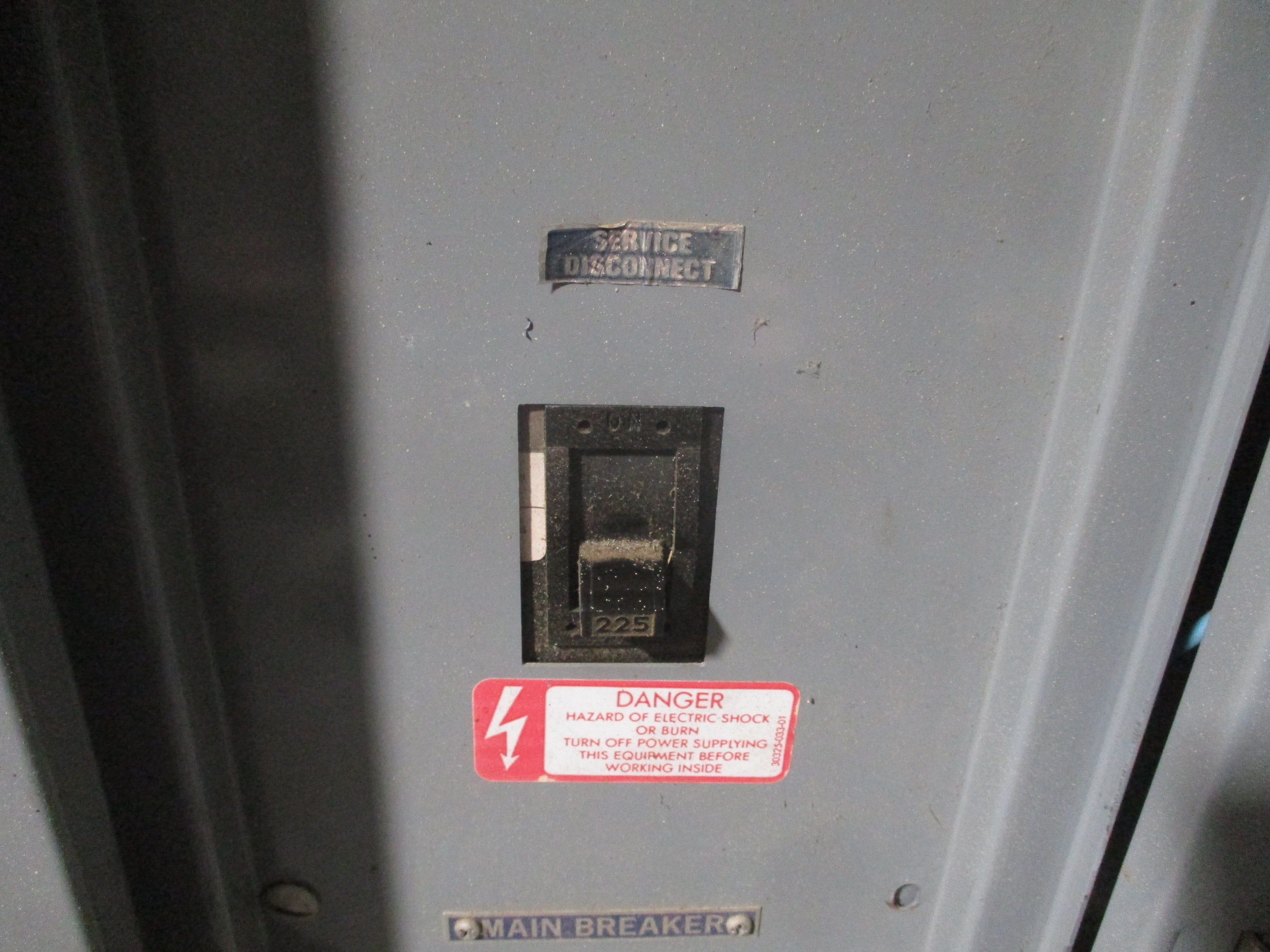Square D Main Breaker Circuit Breaker Panel 65843-4 225A Main 225A Max 120/208V