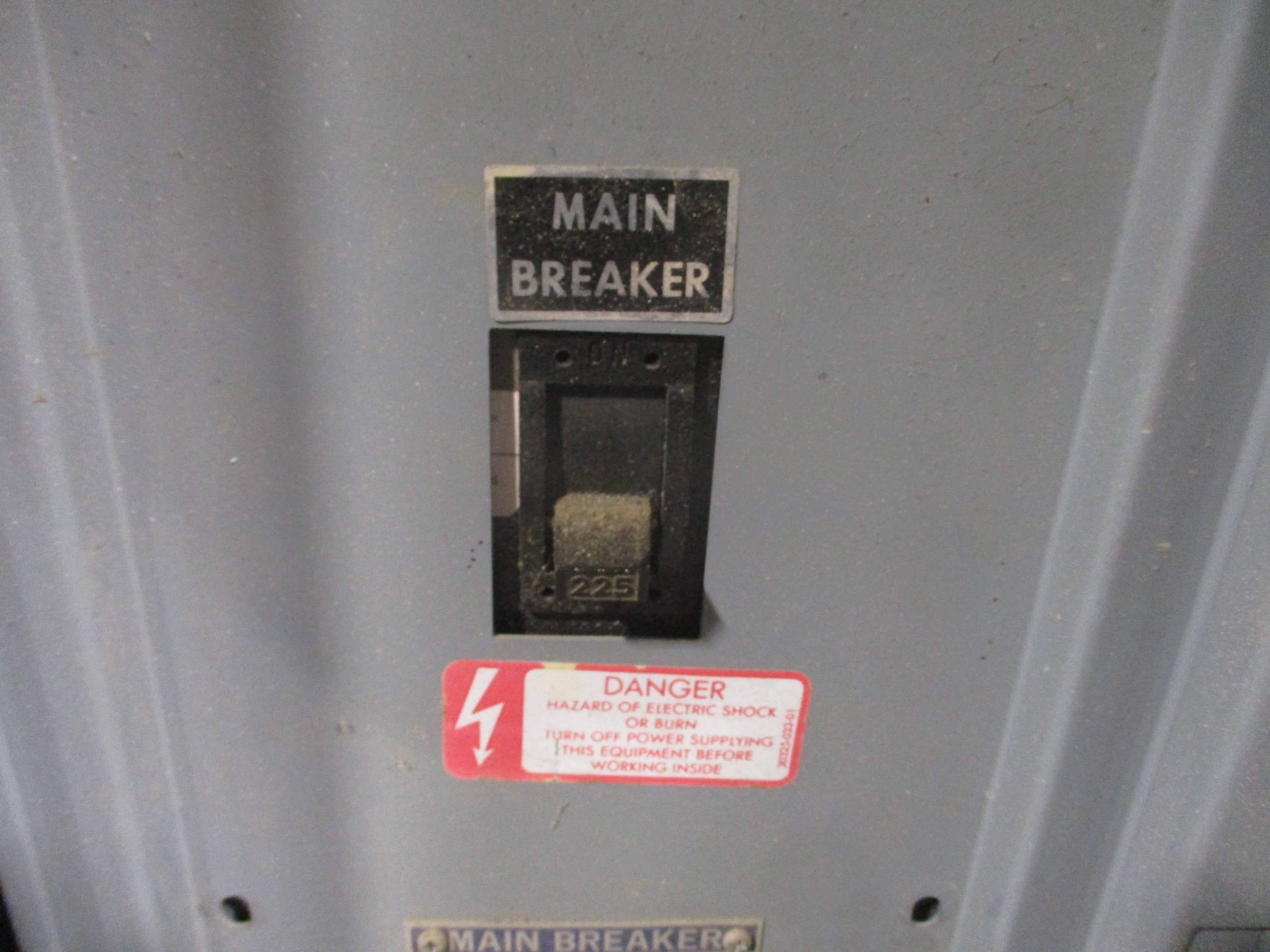 Square D Main Breaker Circuit Breaker Panel 65843-4 225A Main 225A Max 120/208V