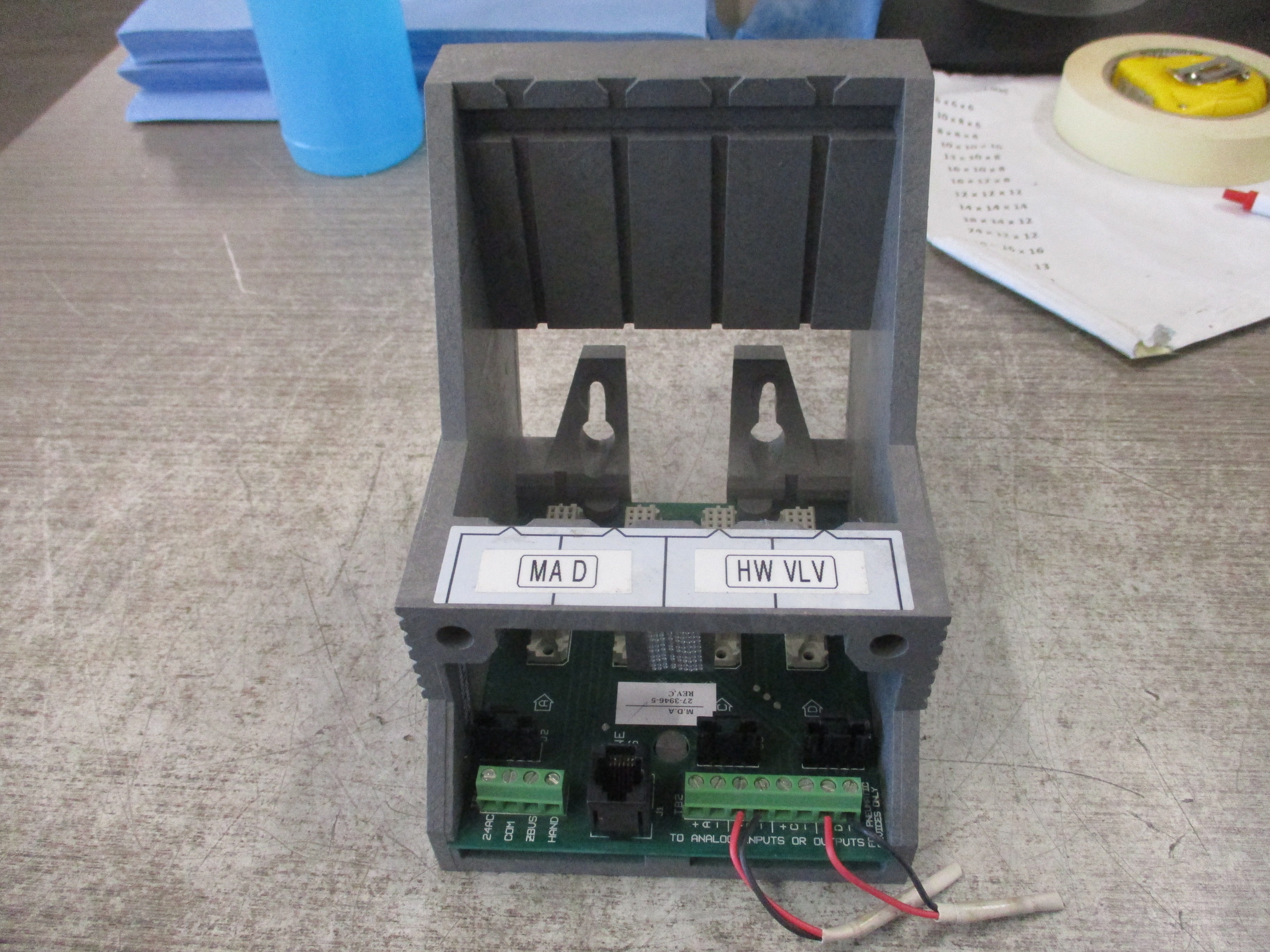 Johnson Controls Function Module AS-FMK102-0 Rev. C *No Terminal Cover* Used