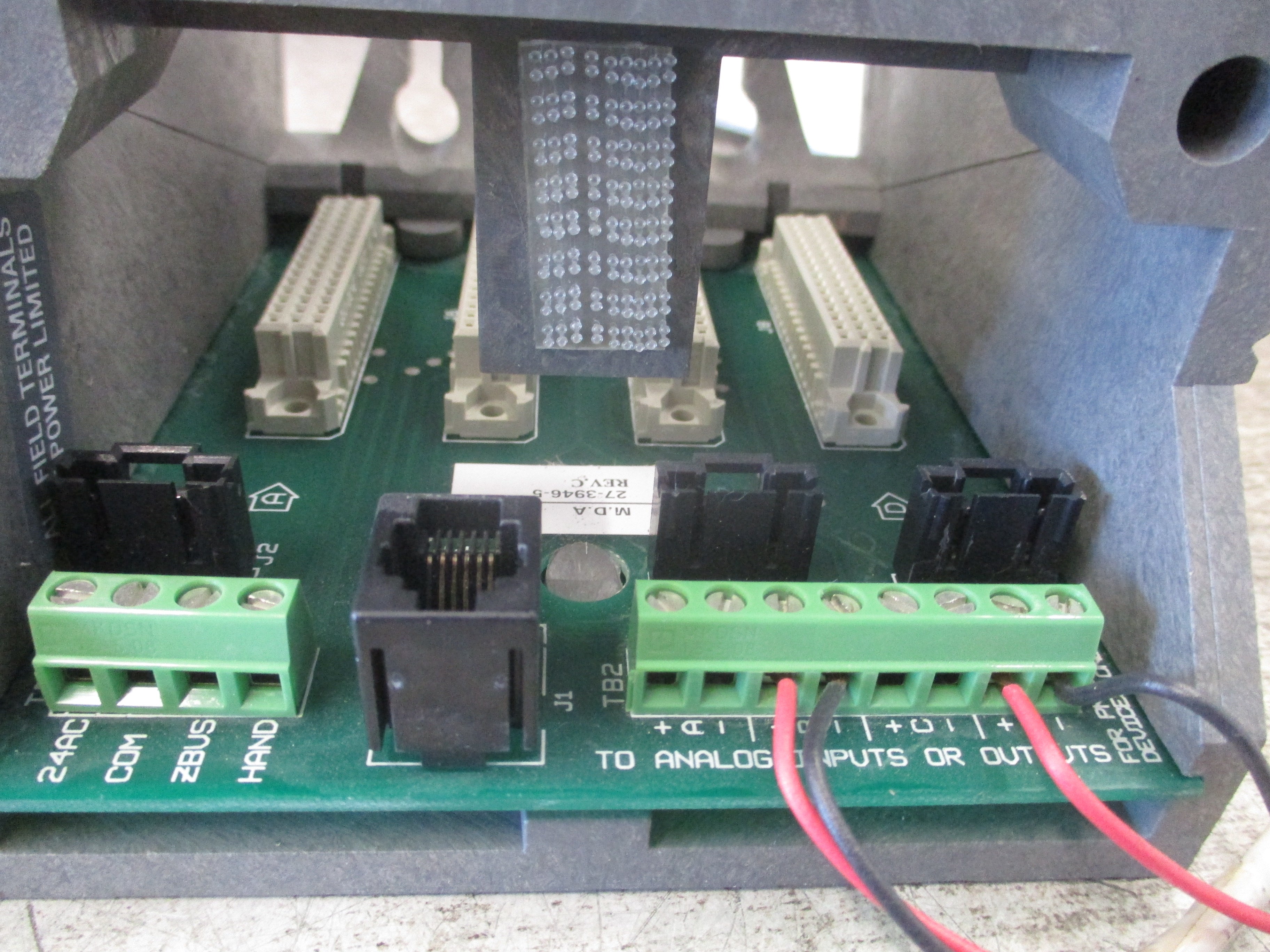 Johnson Controls Function Module AS-FMK102-0 Rev. C *No Terminal Cover* Used