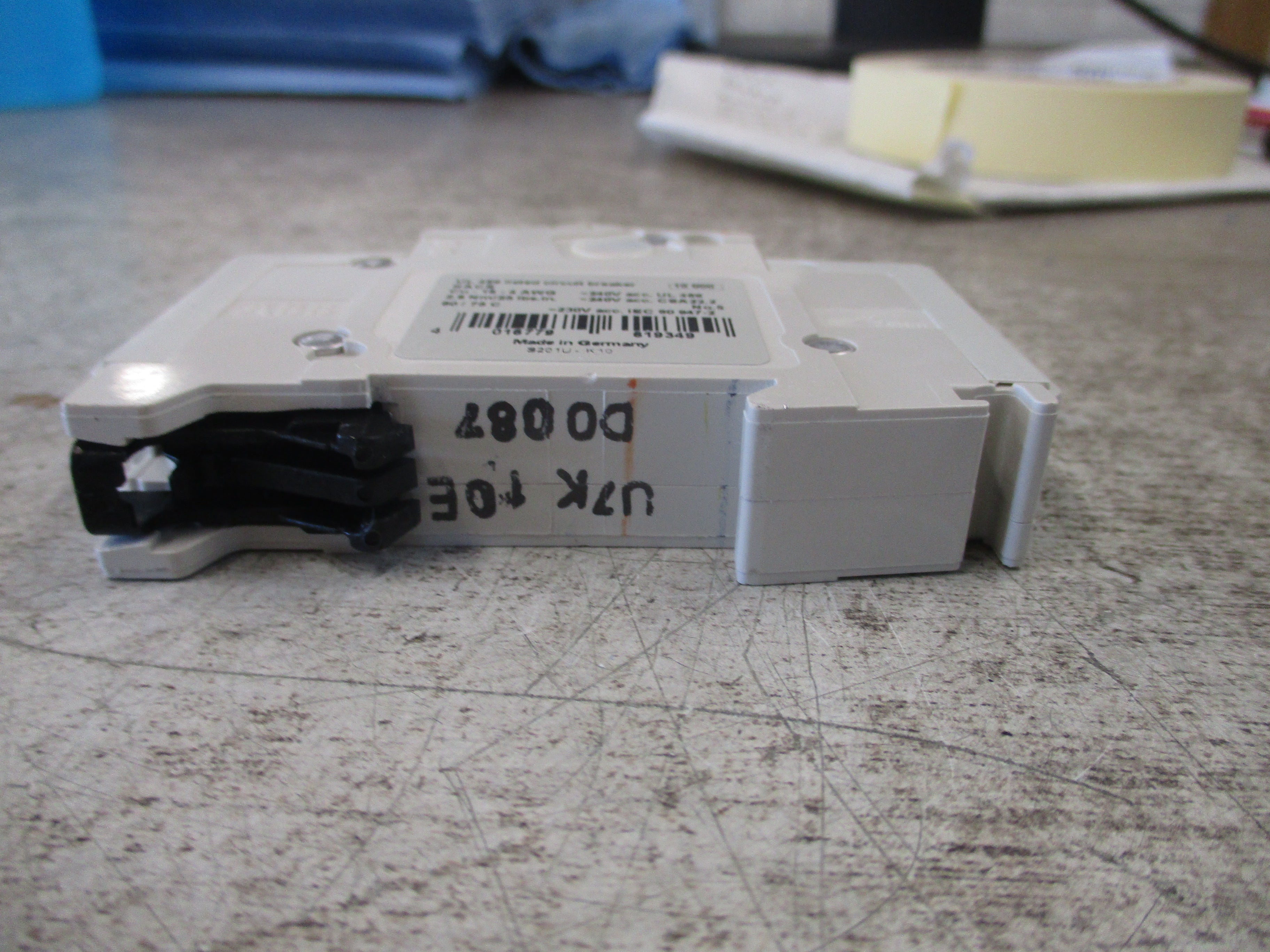 ABB Circuit Breaker S201U-K10 10A 240V 1P Used